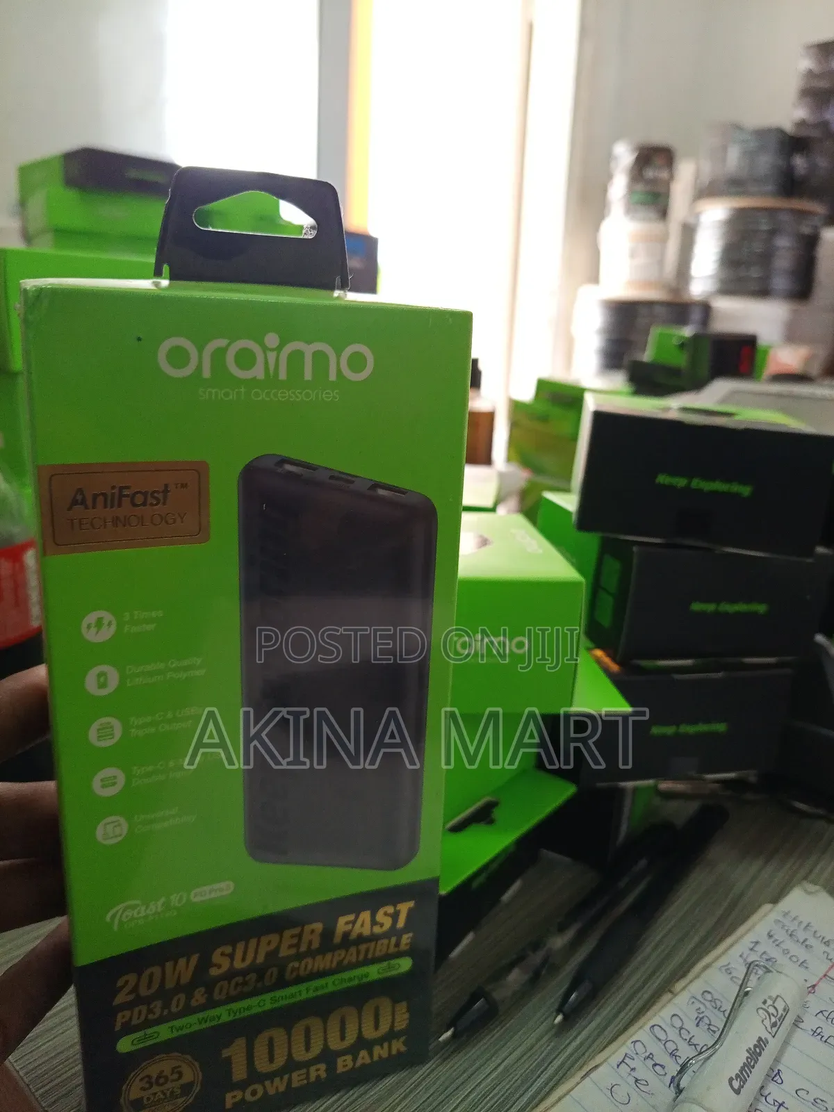 10000mah Oraimo Power Bank