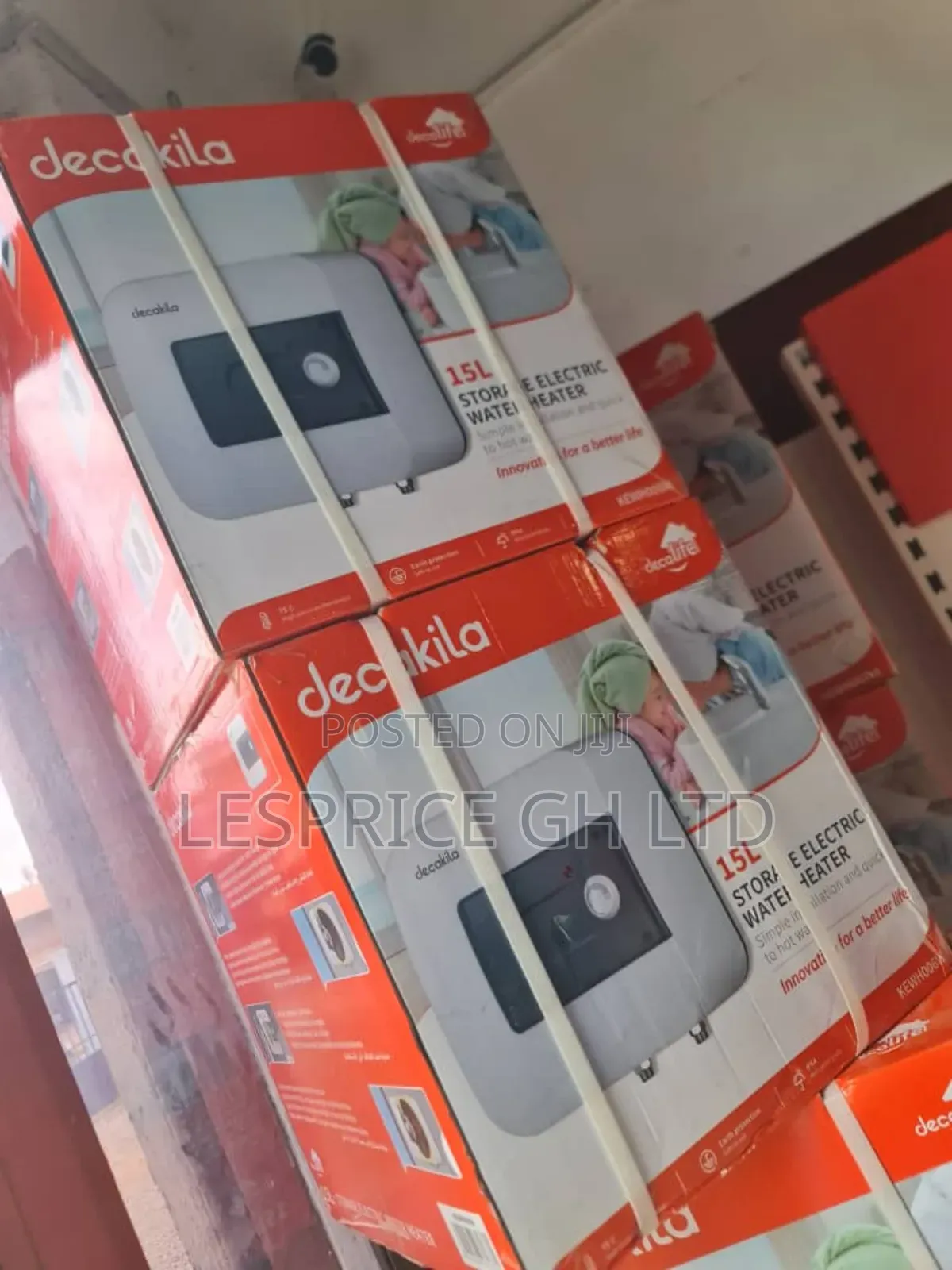 Decakila 15l Water Heater - Low Cost
