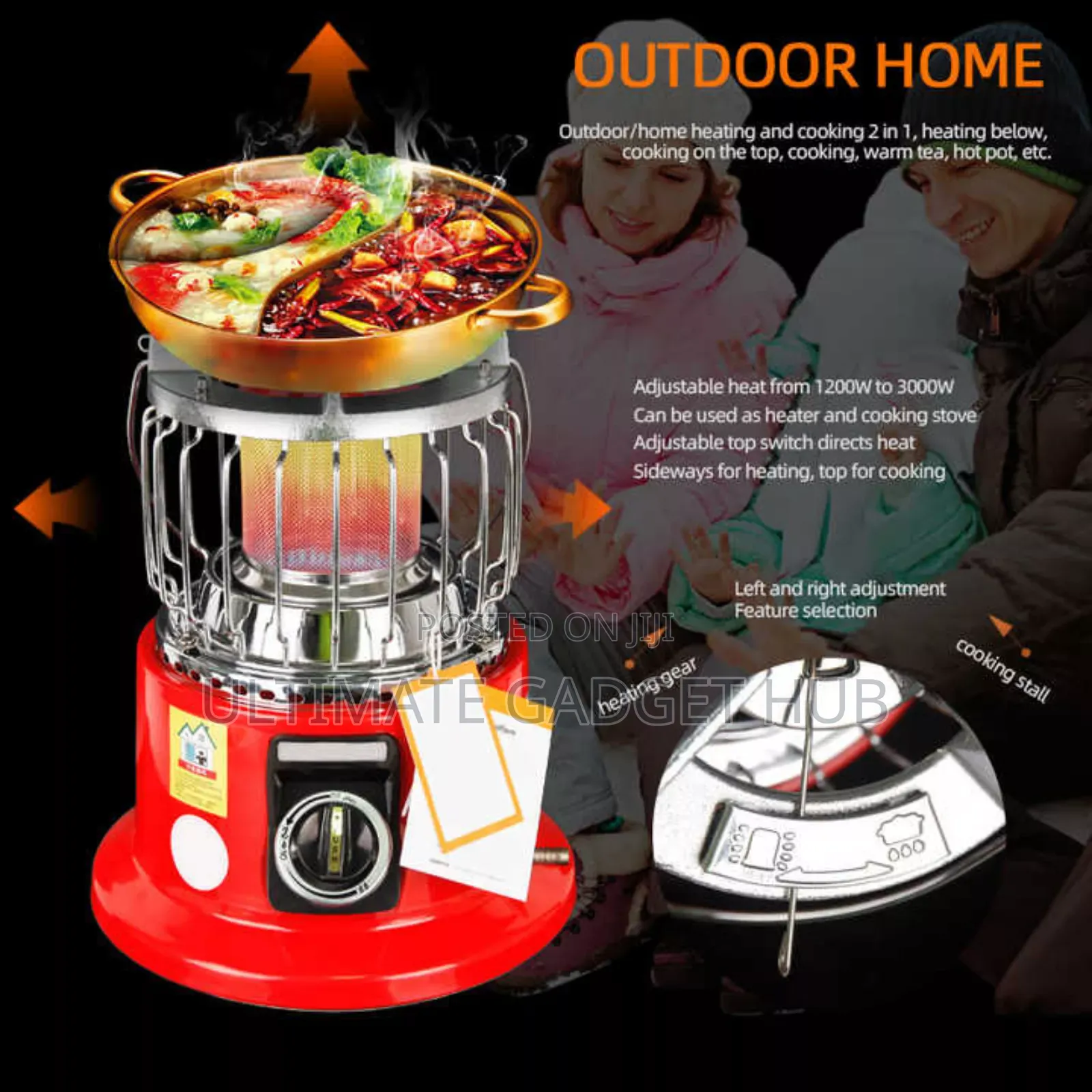 Gas Heater and Cooker