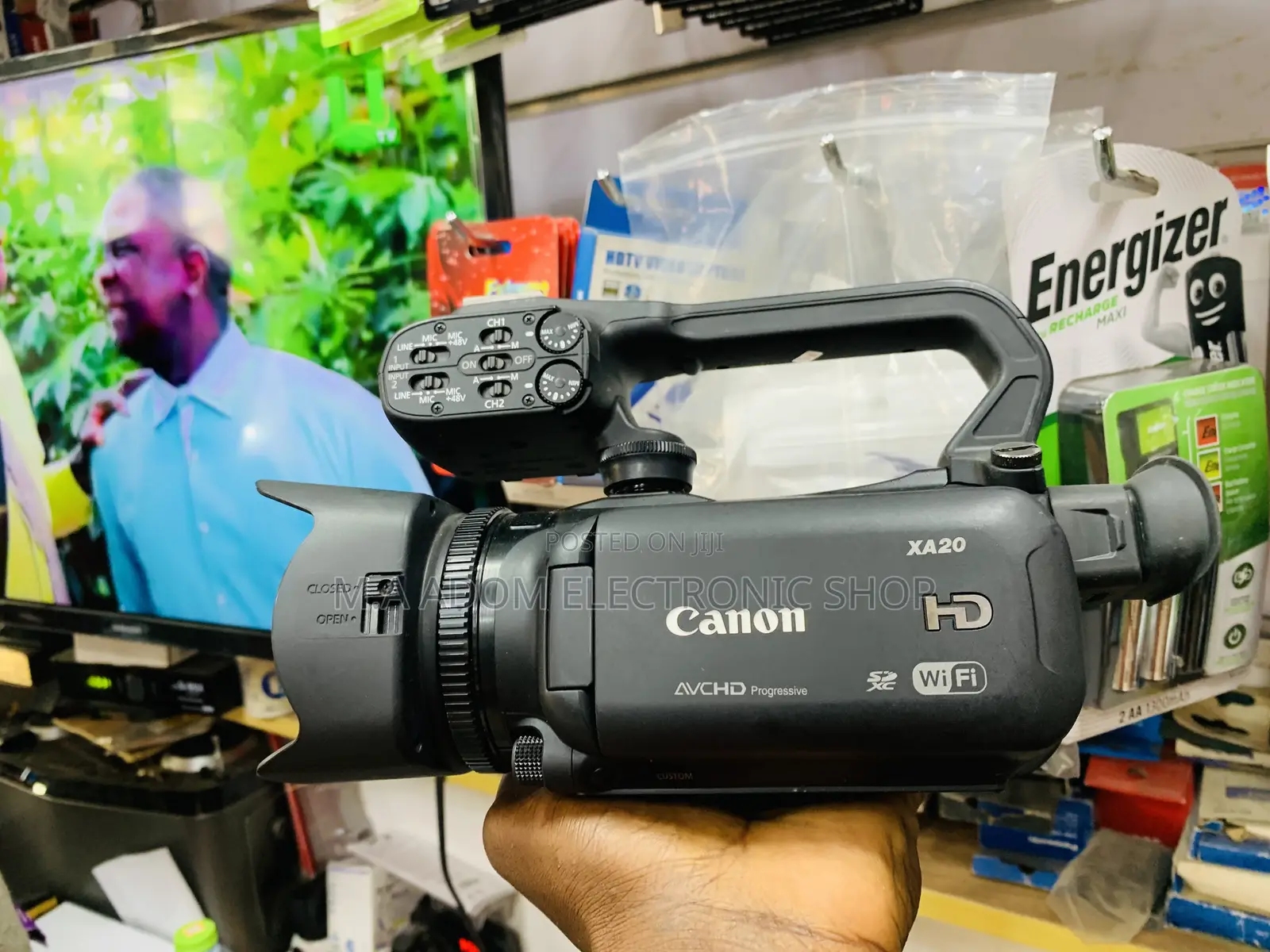 Original Canon Xa 20 Wi-Fi Inbuilt Video Camera