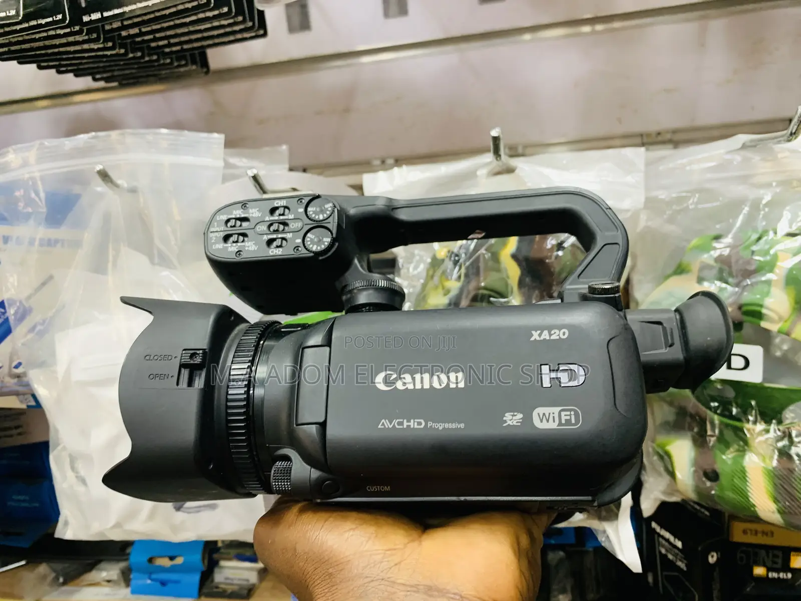 Original Canon Xa 20 Wi-Fi Inbuilt Video Camera