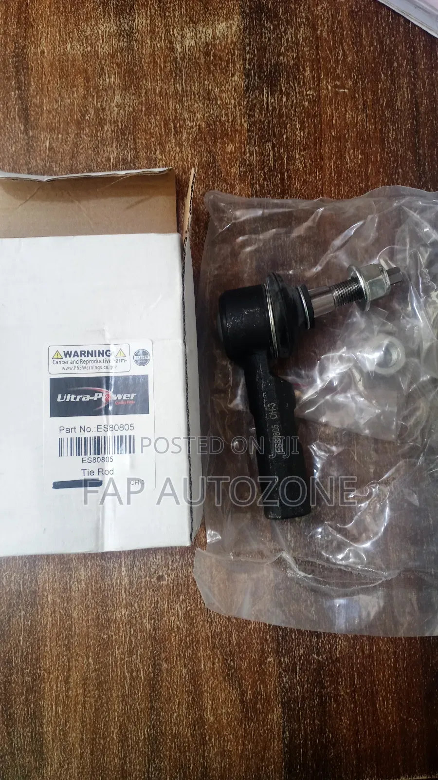 10344. Original Ultra Power Tie Rod End Imported From Usa
