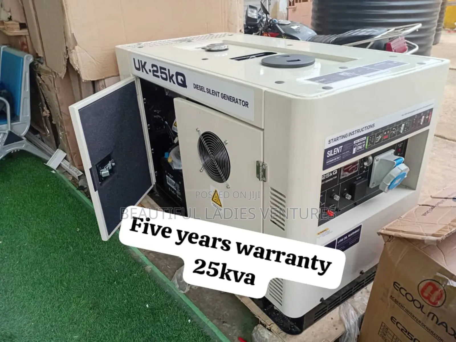 Visionary Uk Diesel 100kva Perkins 25kva Genset