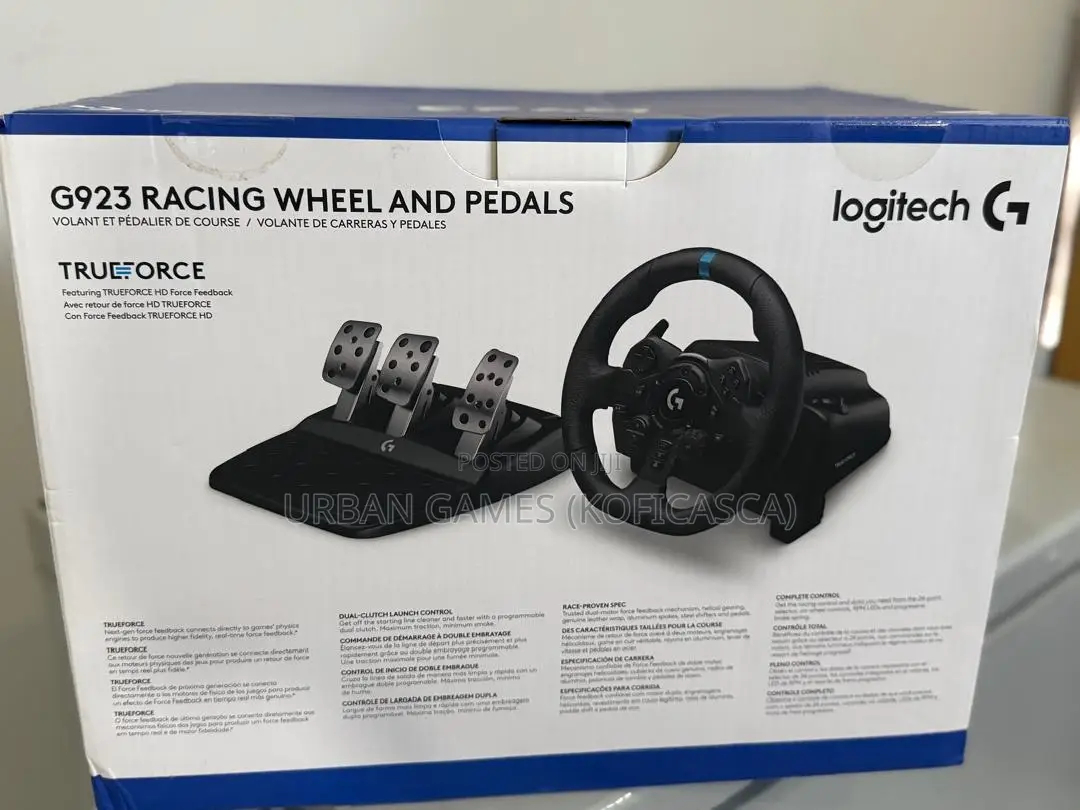 Trueforce G923 Racing Wheel and Pedal for Ps5 Sealed