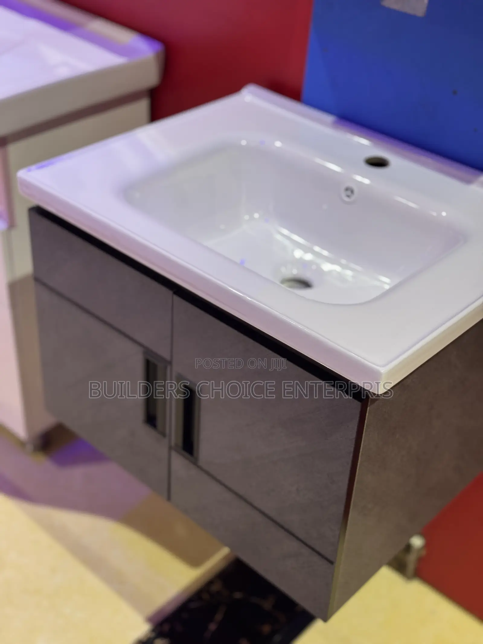 Cabinet Basin With Mirror (5699) 60cm