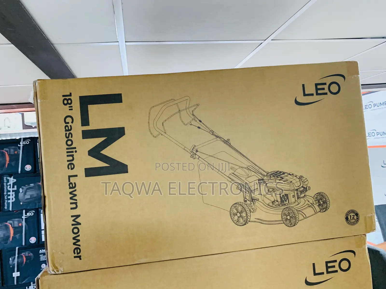Efficient Leo Lawn Mower 4hp