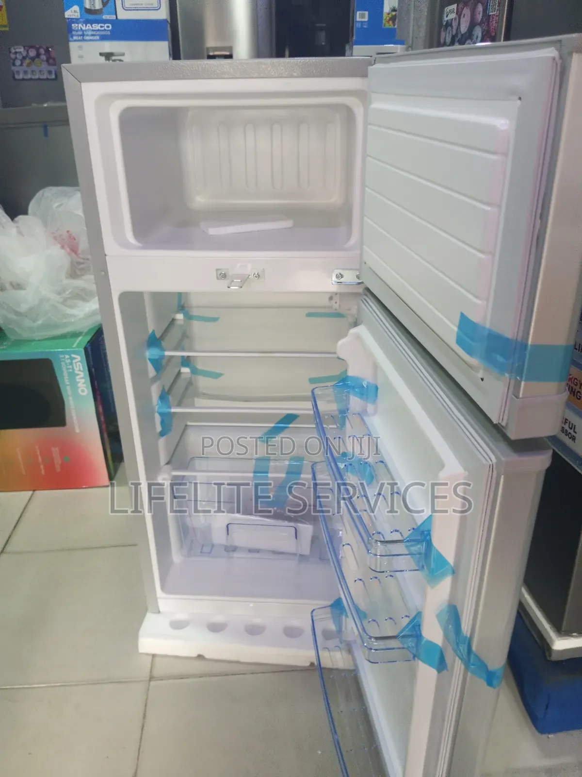 Nasco Top Freezer Refrigerator #95l