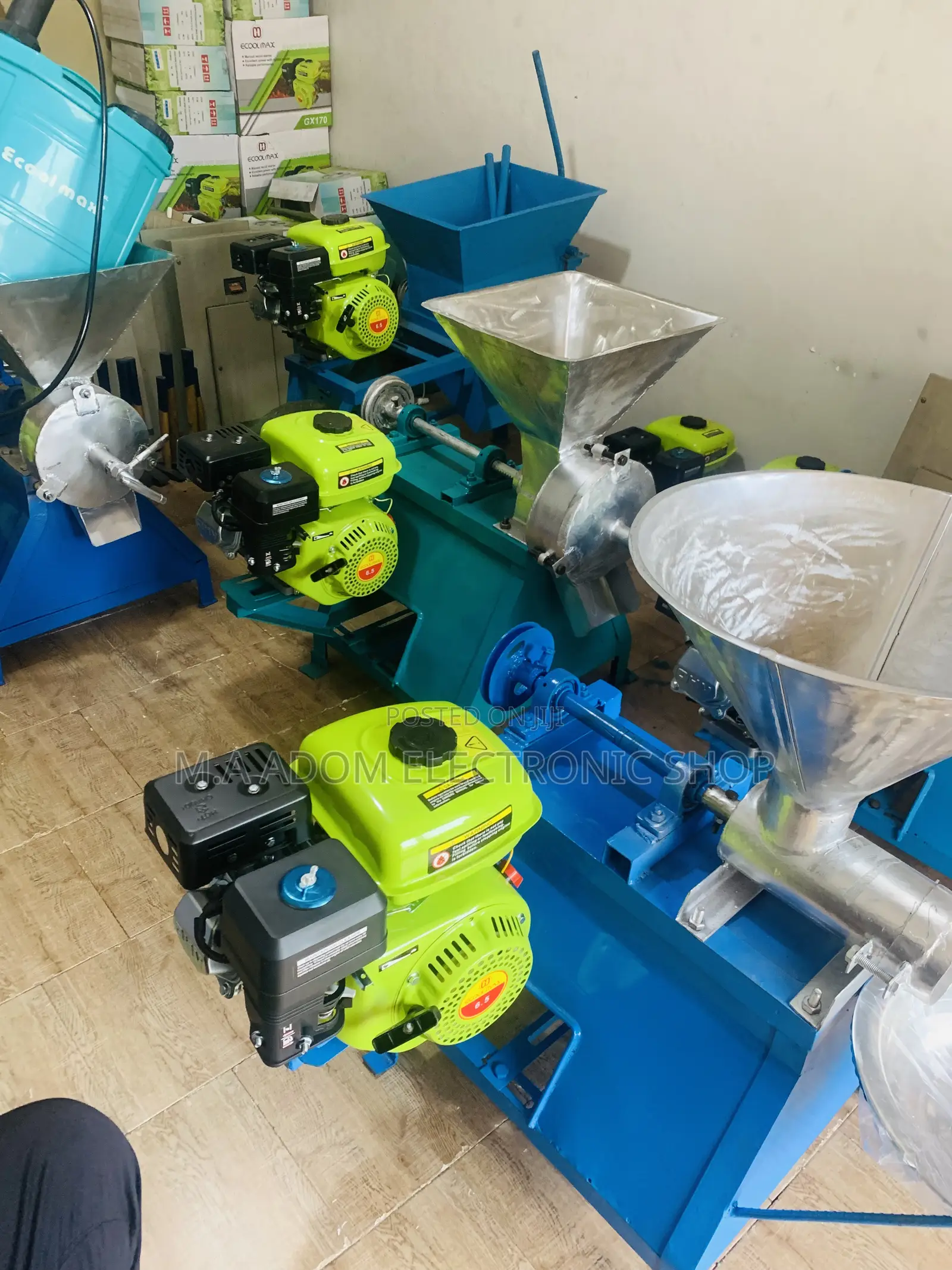 Fufu Pounding Machine Powered By Petrol