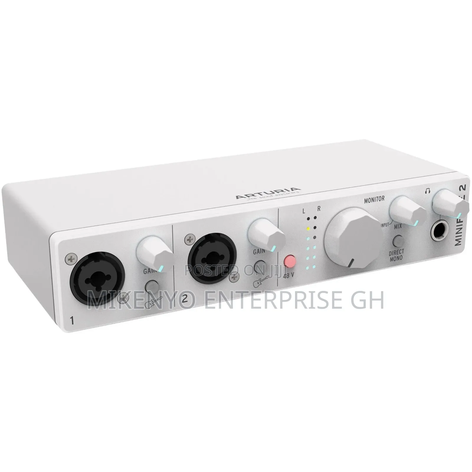 Arturia - Minifuse 2 - Usb Audio Midi Interface - White