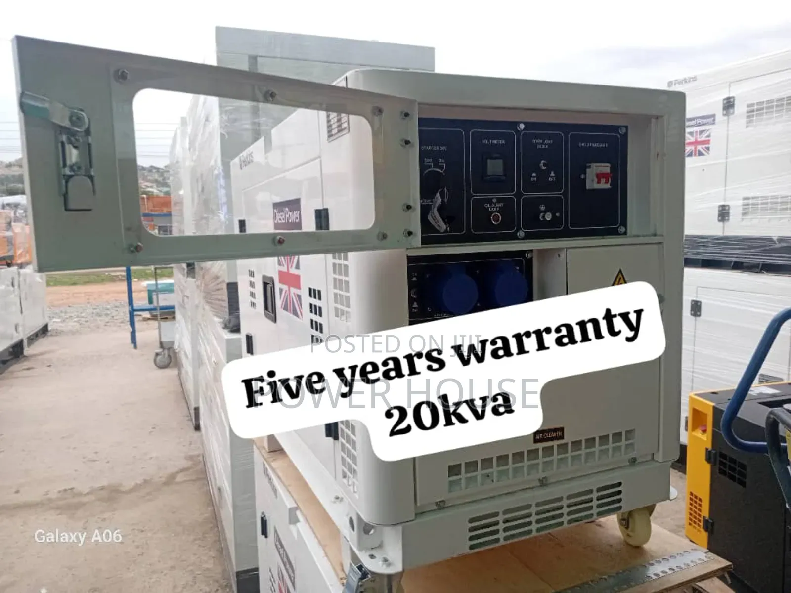 Frequency Voltage 20kva Diesel Generator
