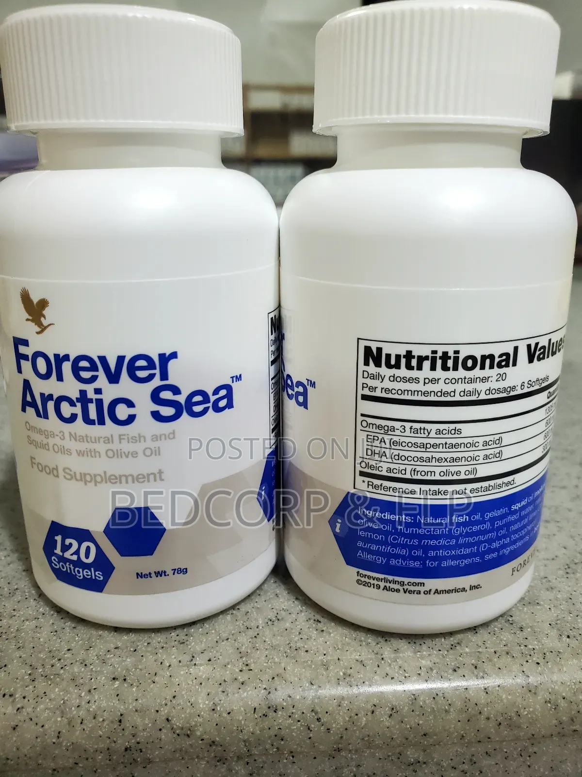 Forever Arctic Sea Omega 3 Supplement Vl