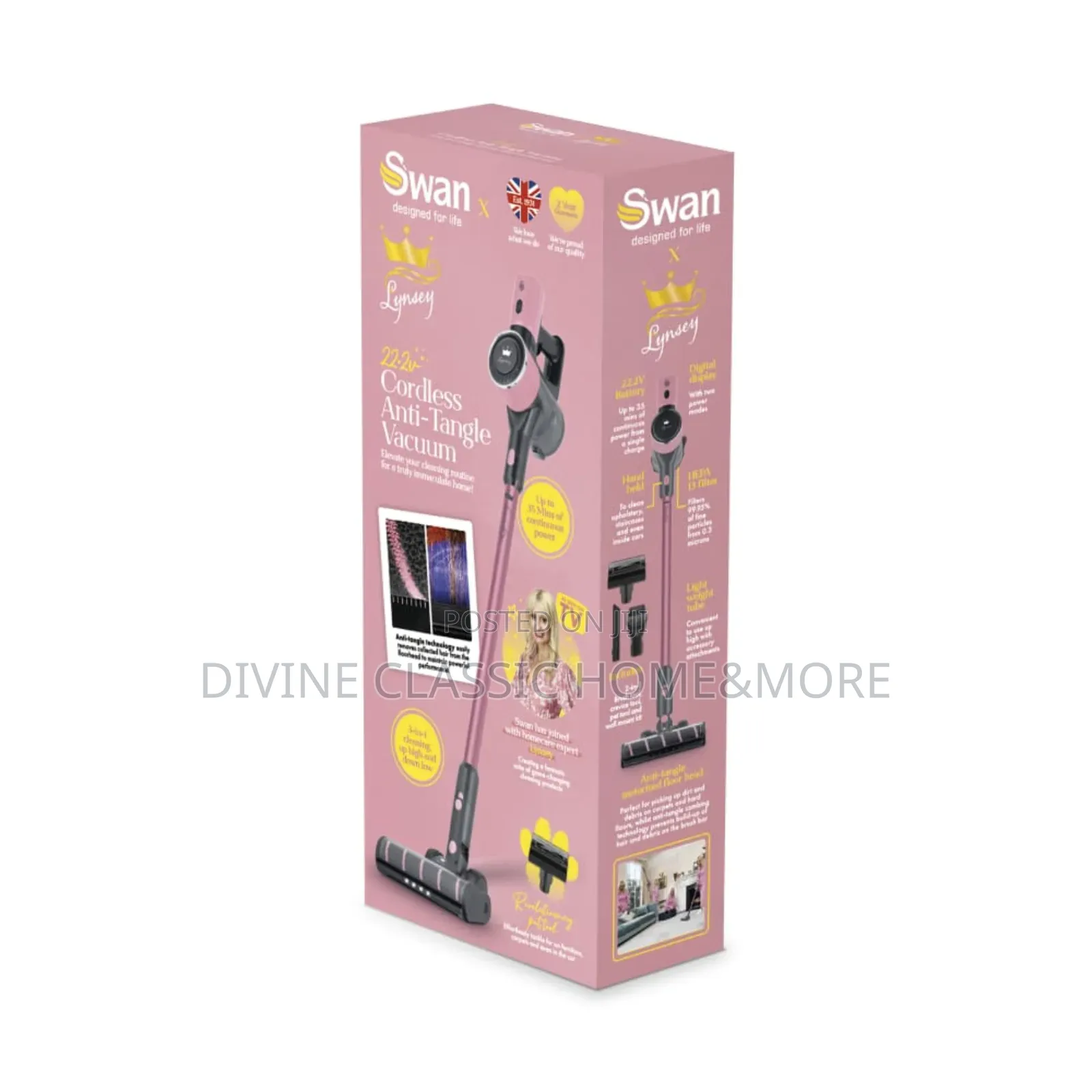 Swan Cordless Anti Tangle Vacuum Cleaner