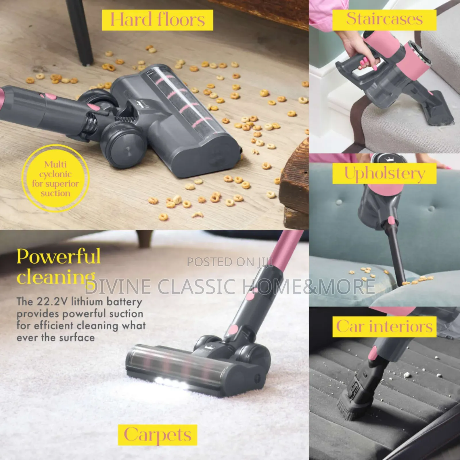 Swan Cordless Anti Tangle Vacuum Cleaner