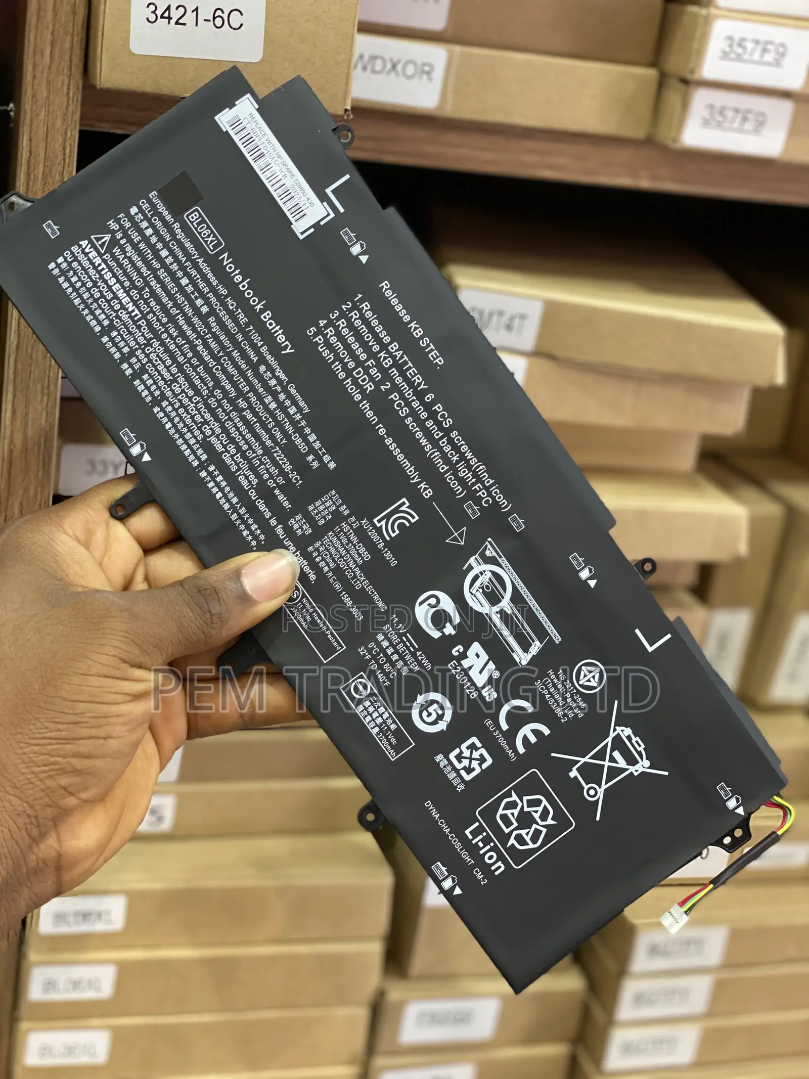 Bl06xl Laptop Battery for Hp Elitebook Folio 1040 G0 G1 G2