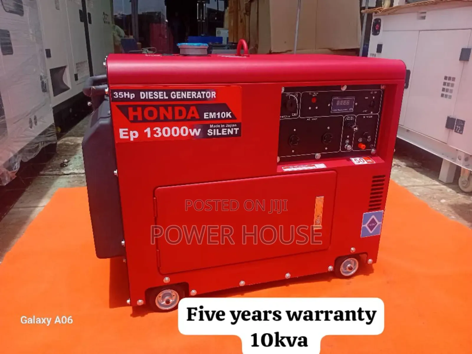Personal Protective 10kva 13000watts Honda Diesel