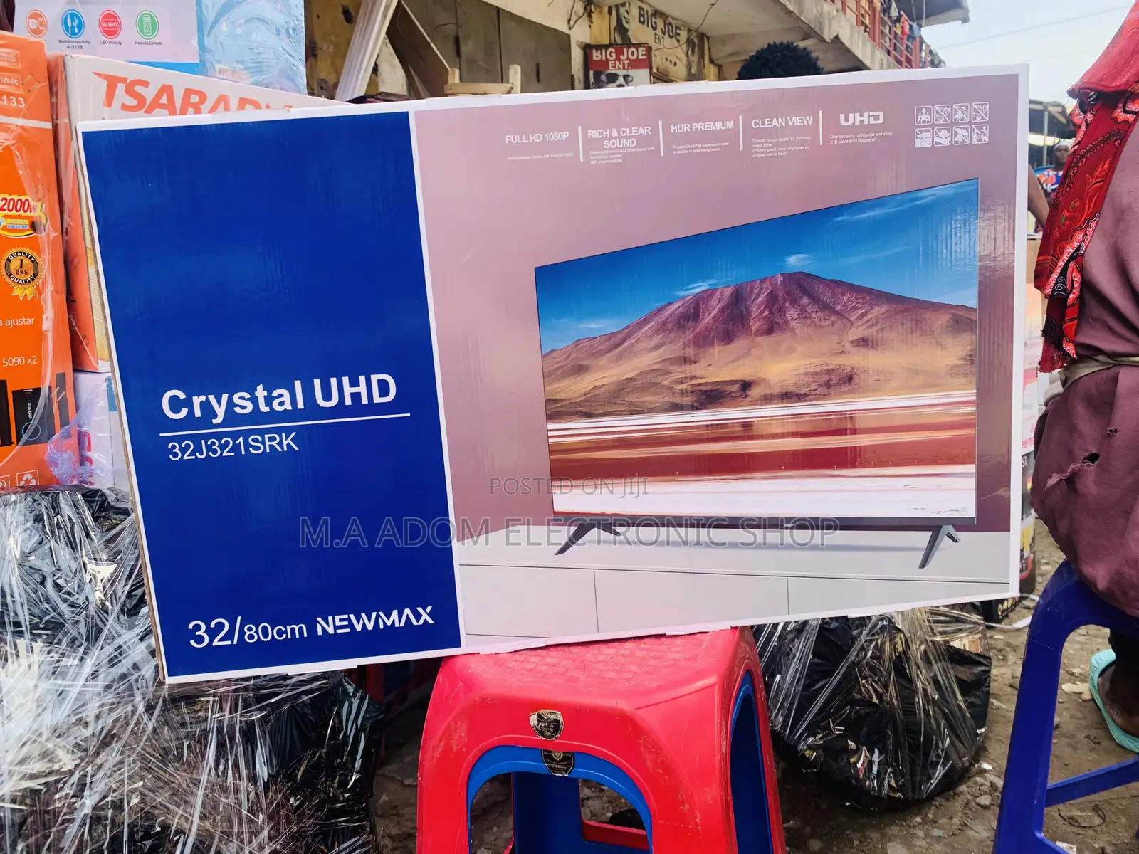 Newmax 32” Hd Led Tv
