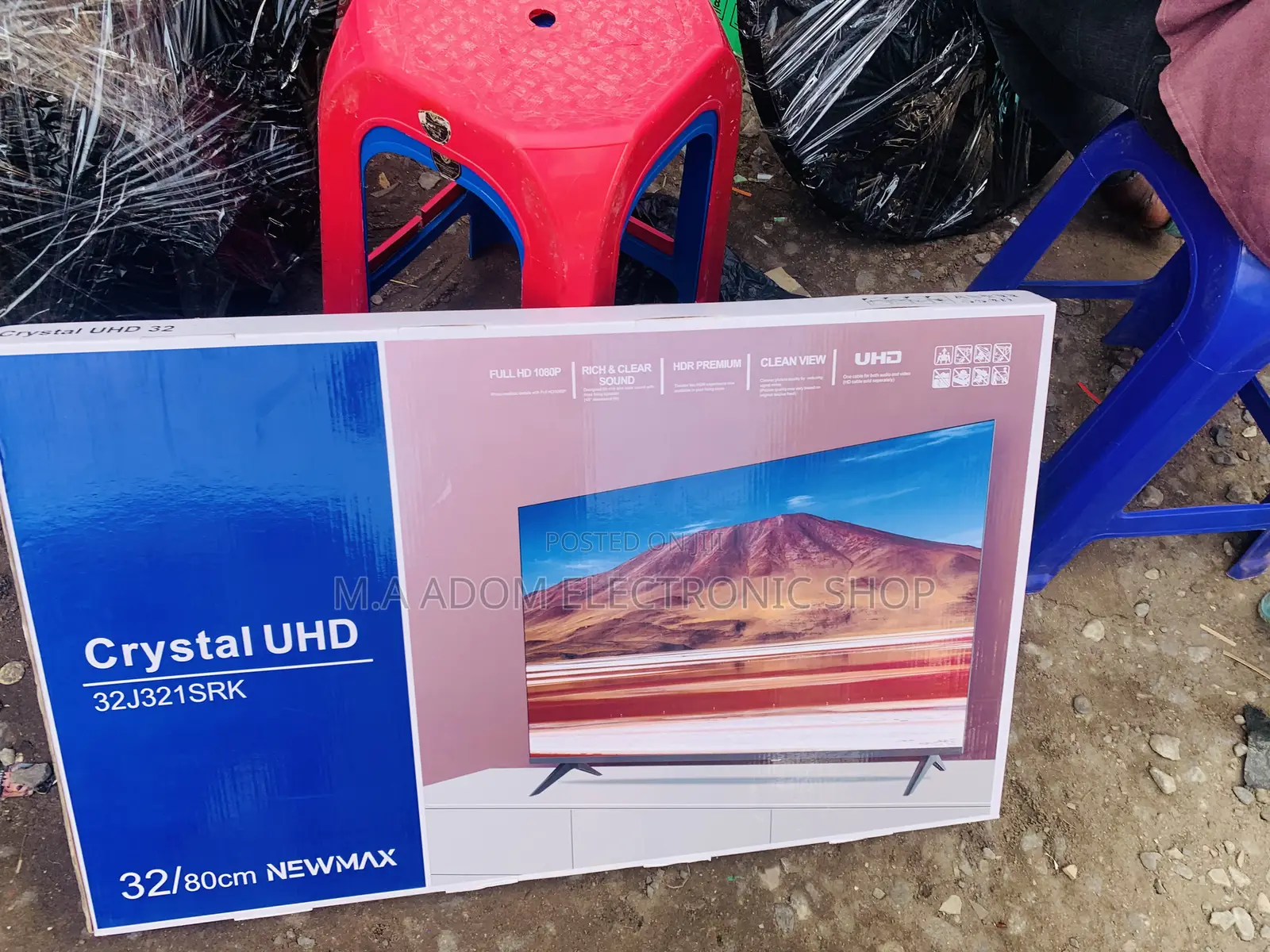 New Max 32” Led Digital Satellite Tv