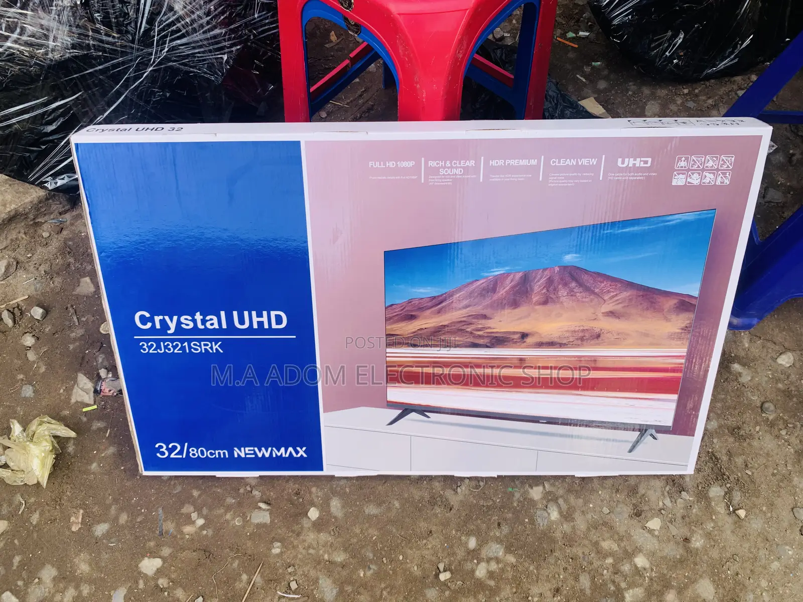 New Max 32” Led Digital Satellite Tv