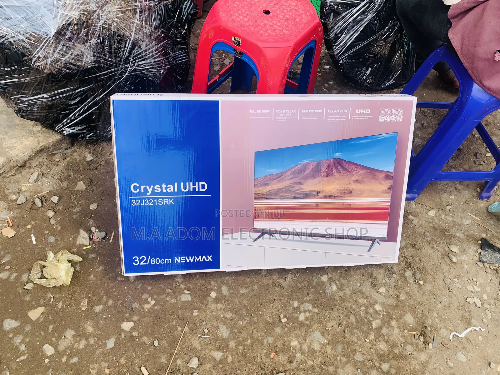 New Max 32” Led Digital Satellite Tv
