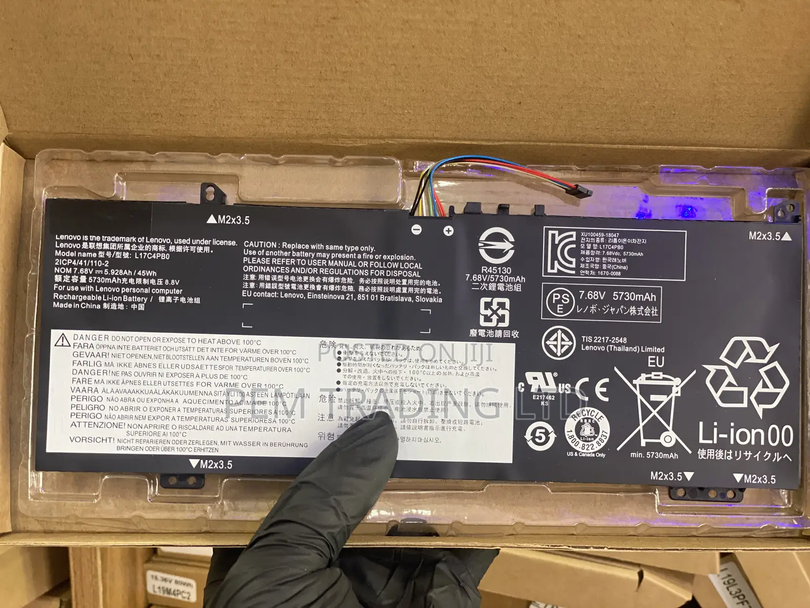 L17c4pb0 L17c4pb2 L17m4pb0 L17m4pb2 Battery Lenovo Ideapad