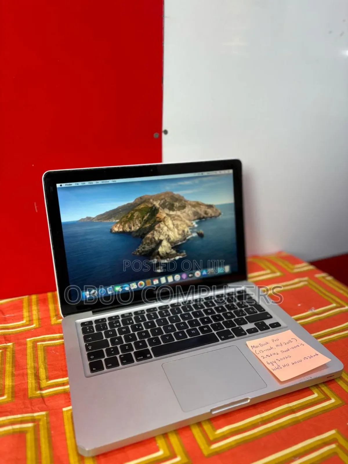 Laptop Apple MacBook 2012 8GB Intel Core I5 HDD 128GB