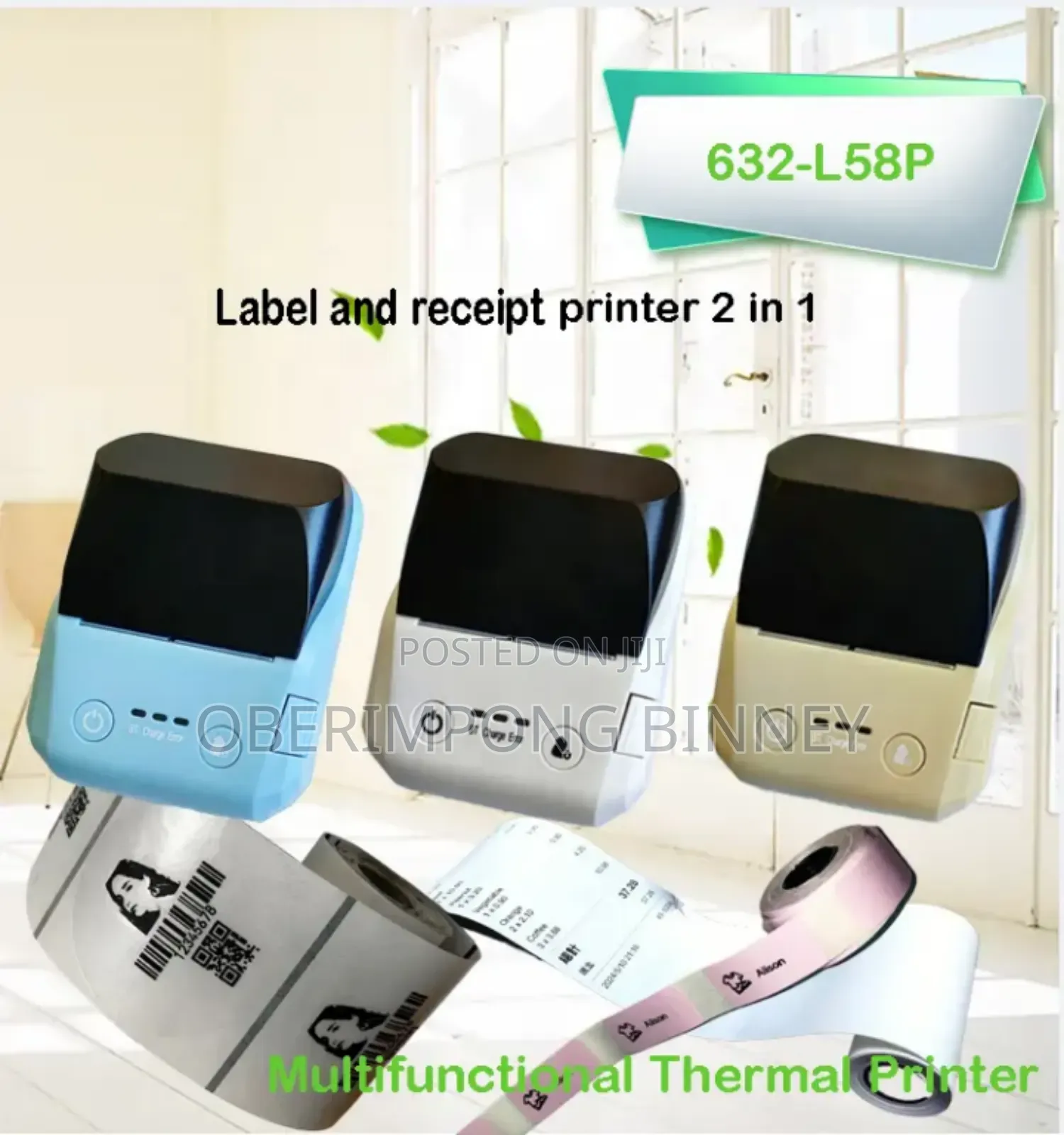 Receipt Label Printer 58mm