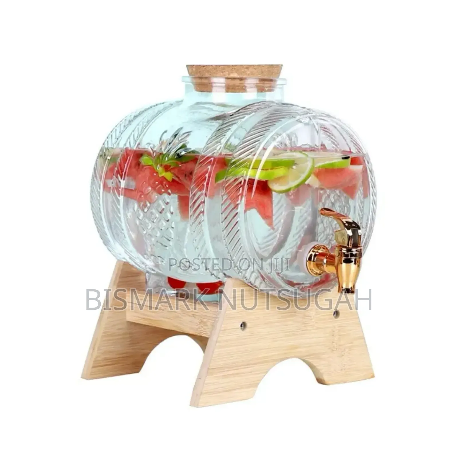 Glass Juice Drink Dispenser Barrels