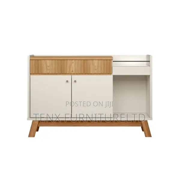 Buffet Table With 2-Door+Drawer
