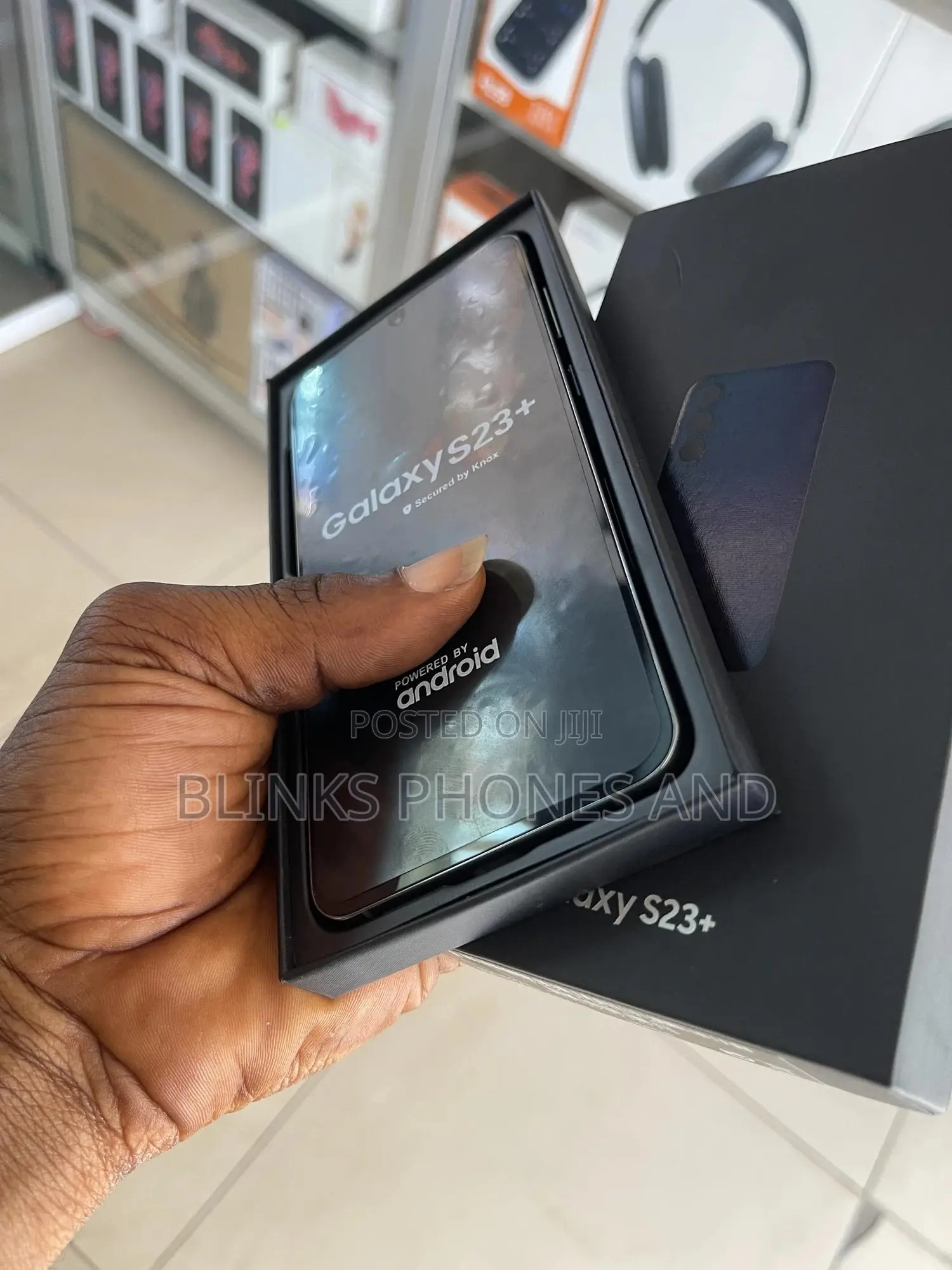 New Samsung Galaxy S23+ 256 GB Black