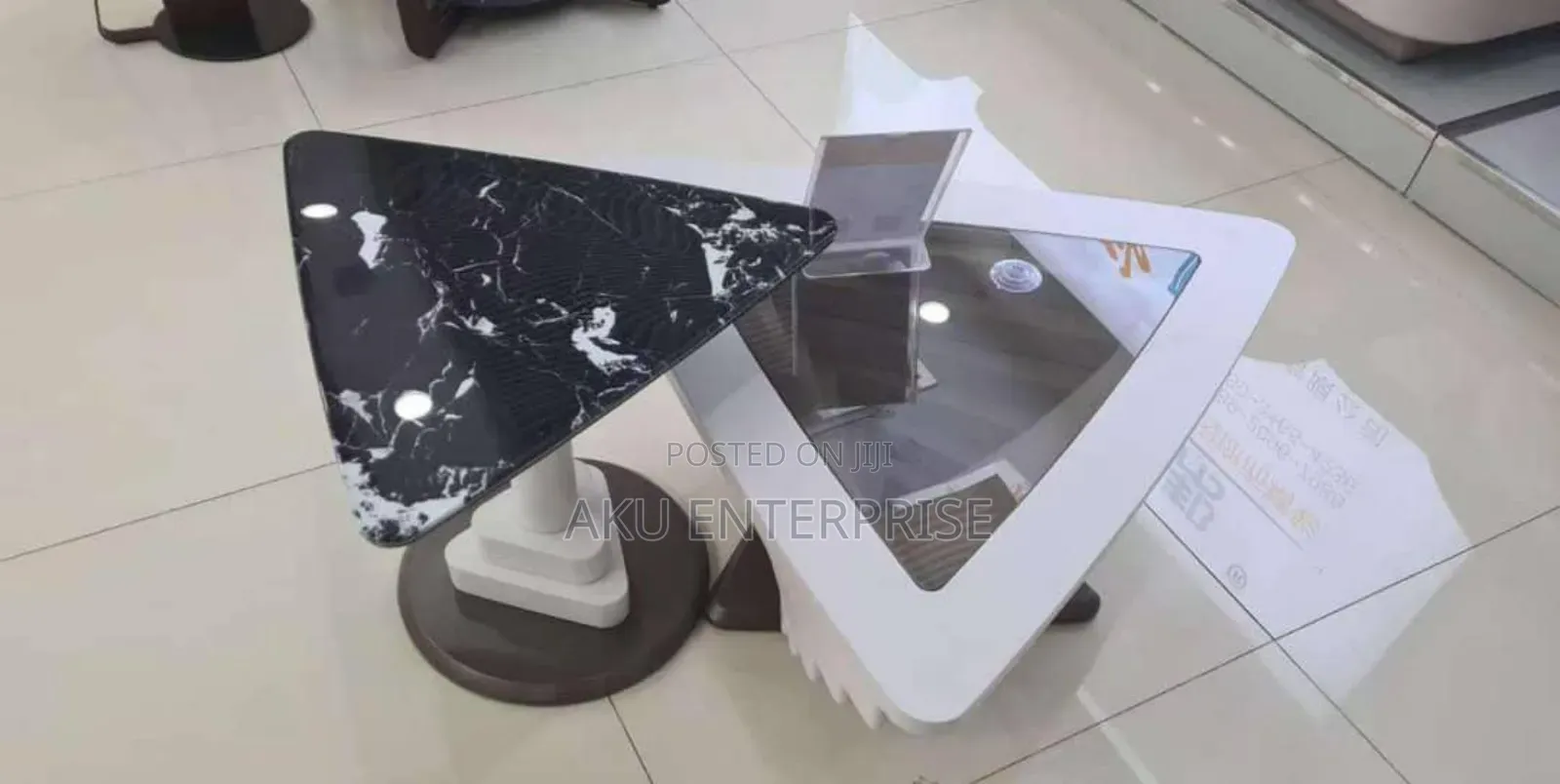 Luxurious 2 in 1 Centre Table Marble
