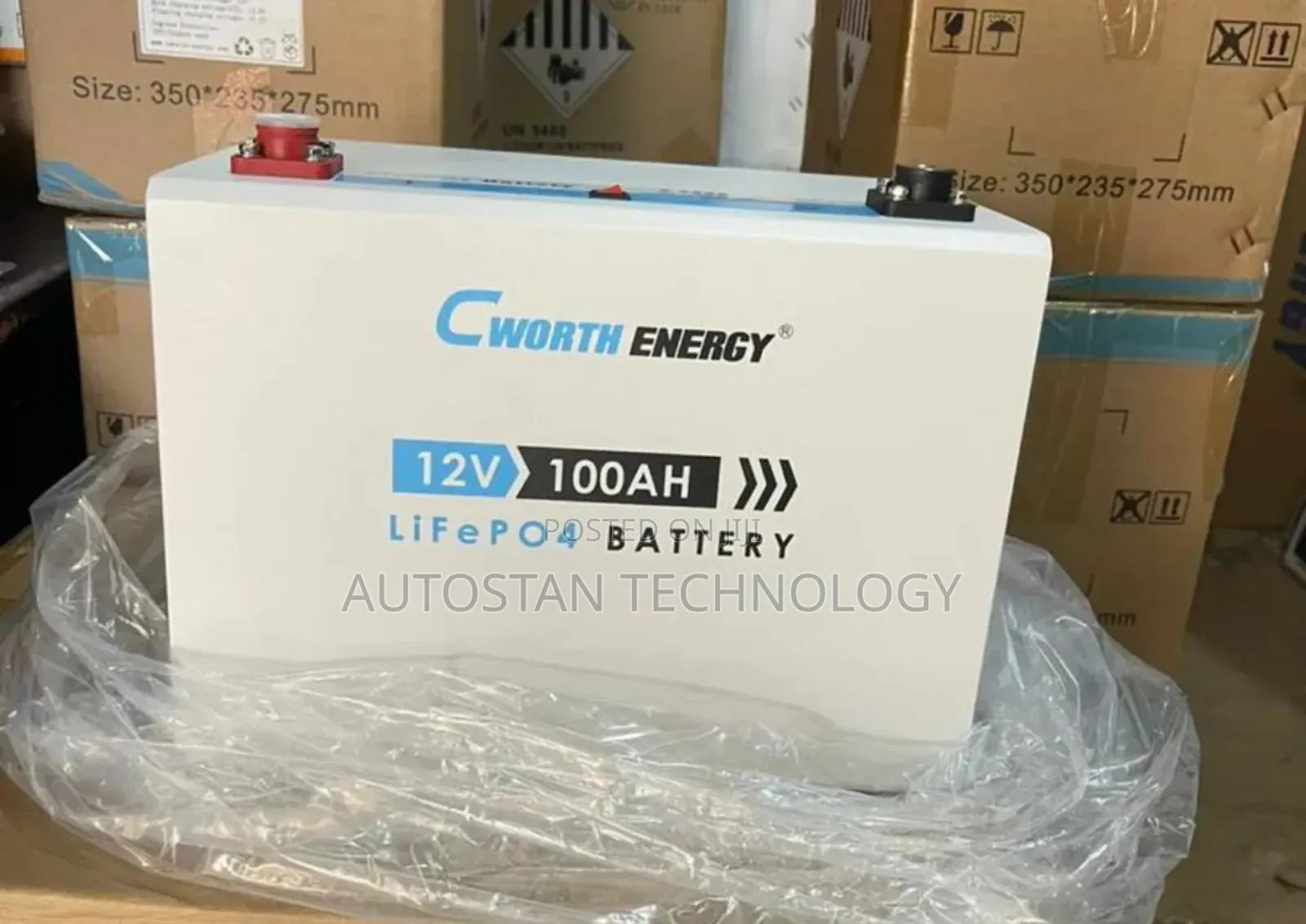 12v 100ah Cworth Lithium-Ion Battery