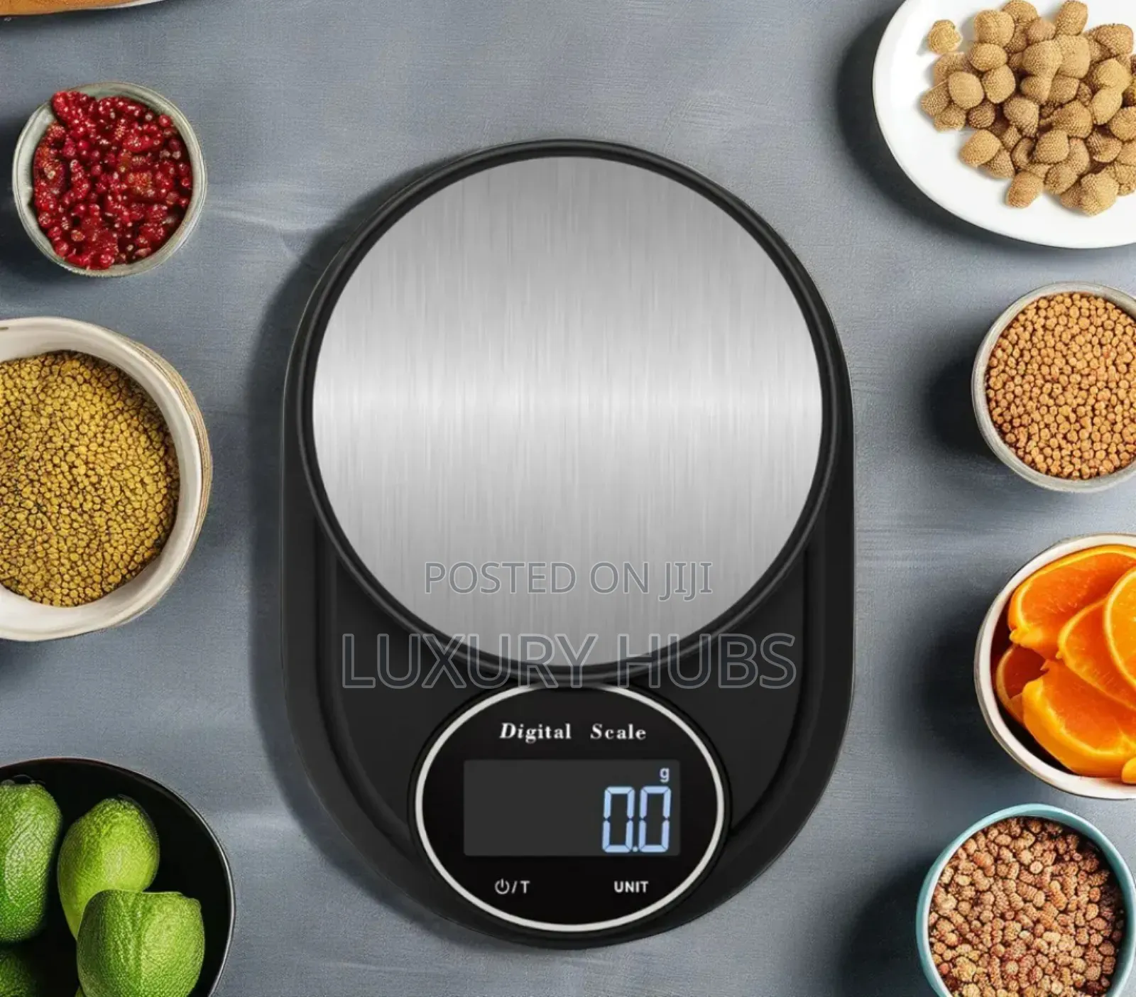 Stainless 0.1 to 5kg Kitchen Scale