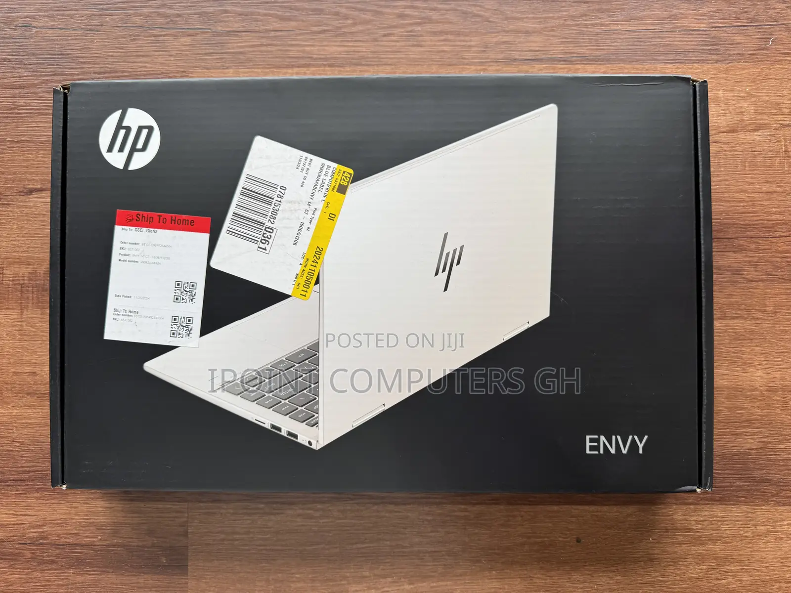New Laptop HP Envy 14 16GB Intel SSD 512GB