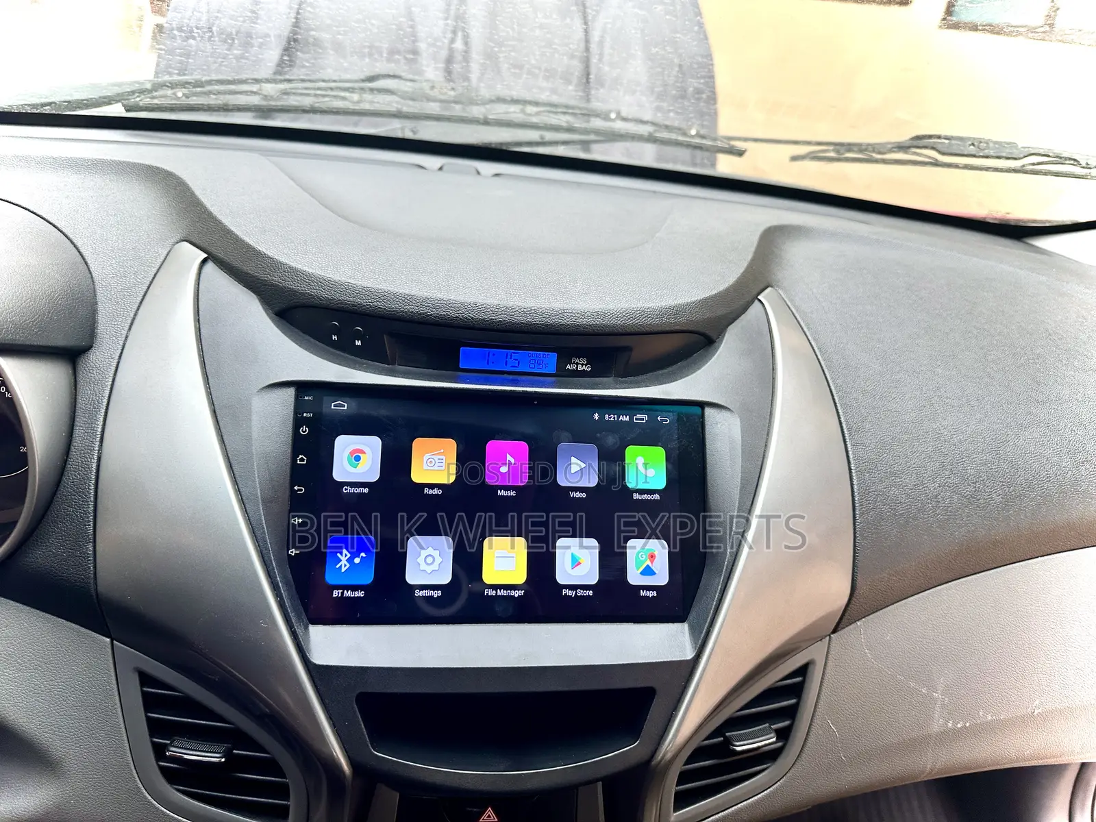 Android Car Tape Elantra 2011-15 Carplay