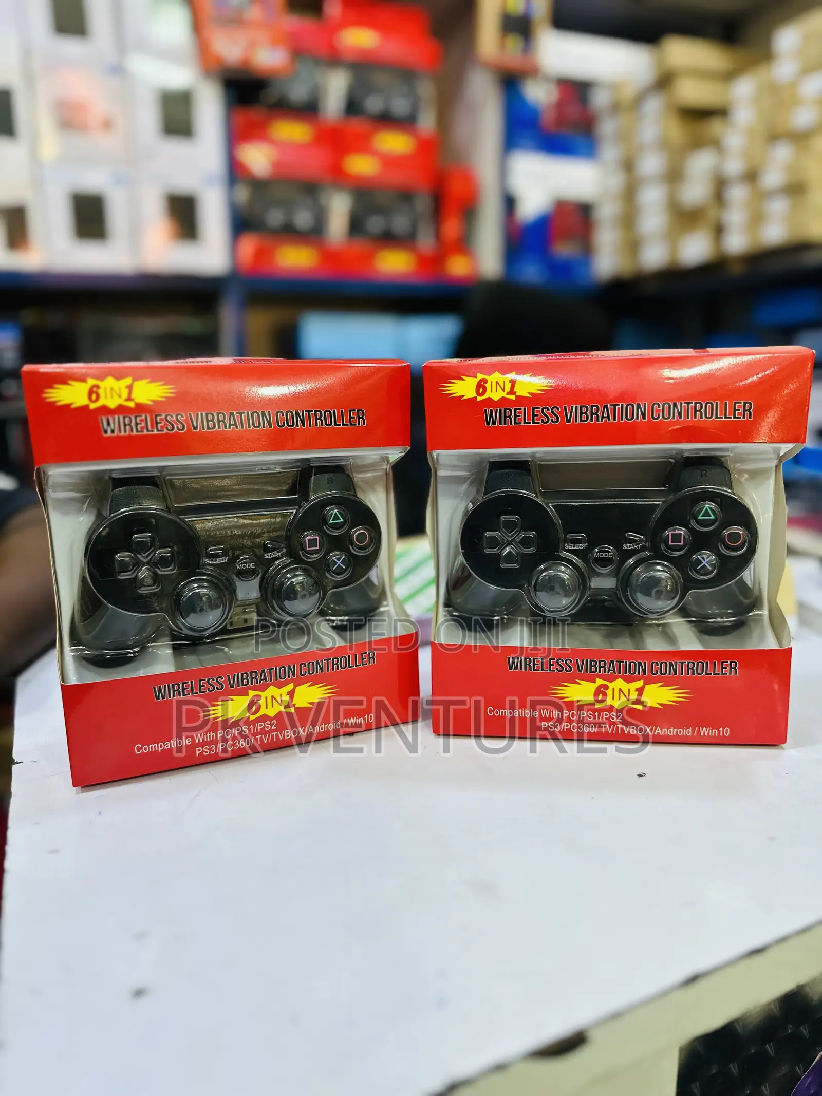 6in1 Wireless Vibration Controller