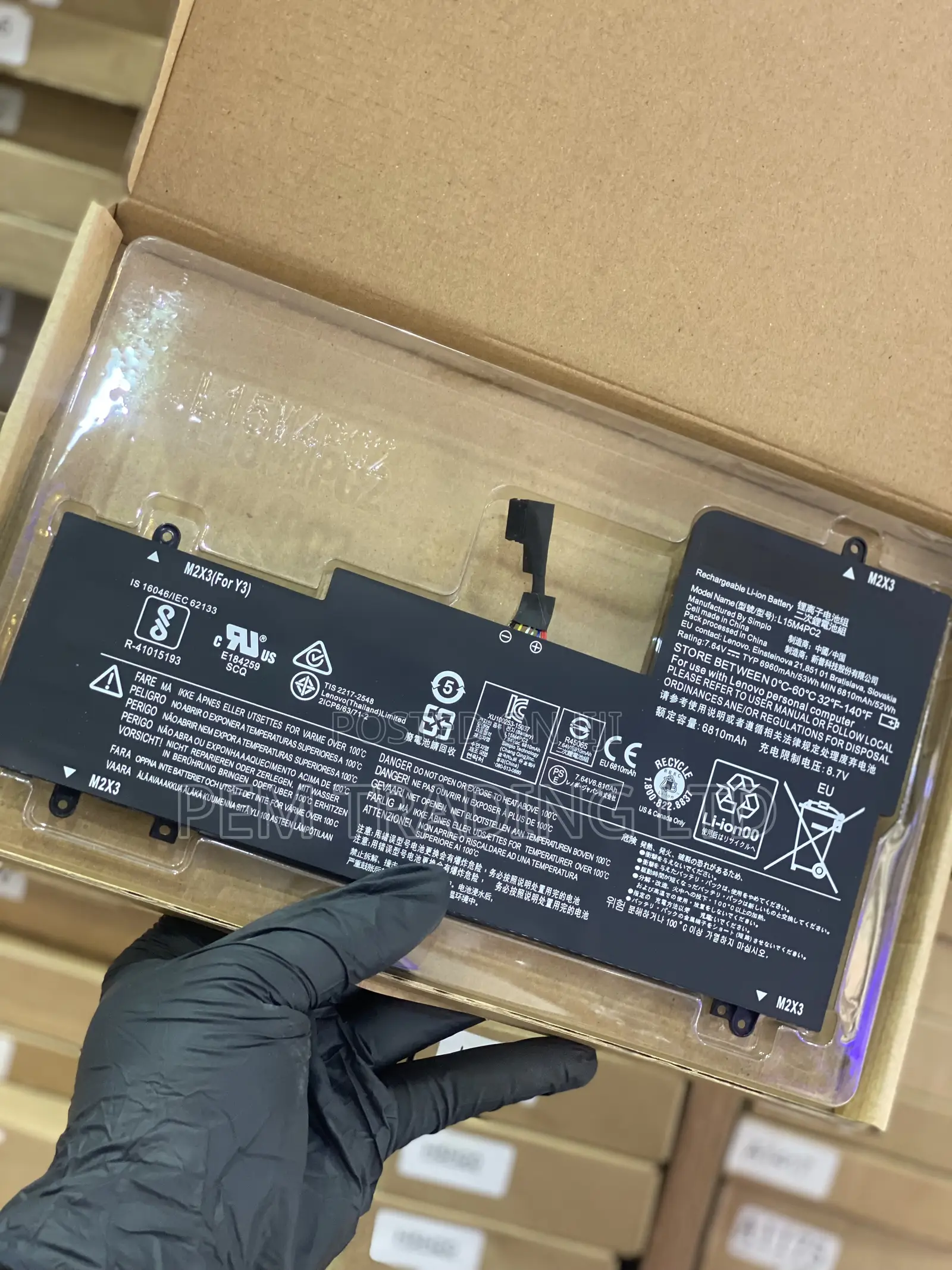 L15m4pc2 L15l4pc2 Replacement Laptop Battery Lenovo Yoga