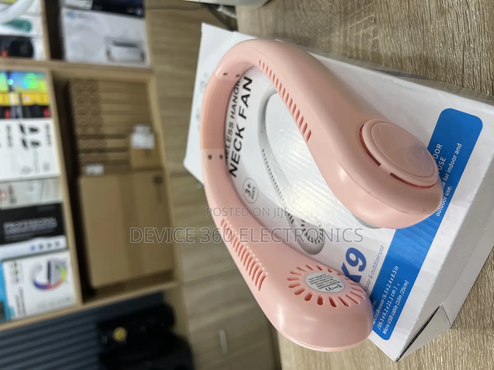 X9 Vaneless Hanging Neck Fan