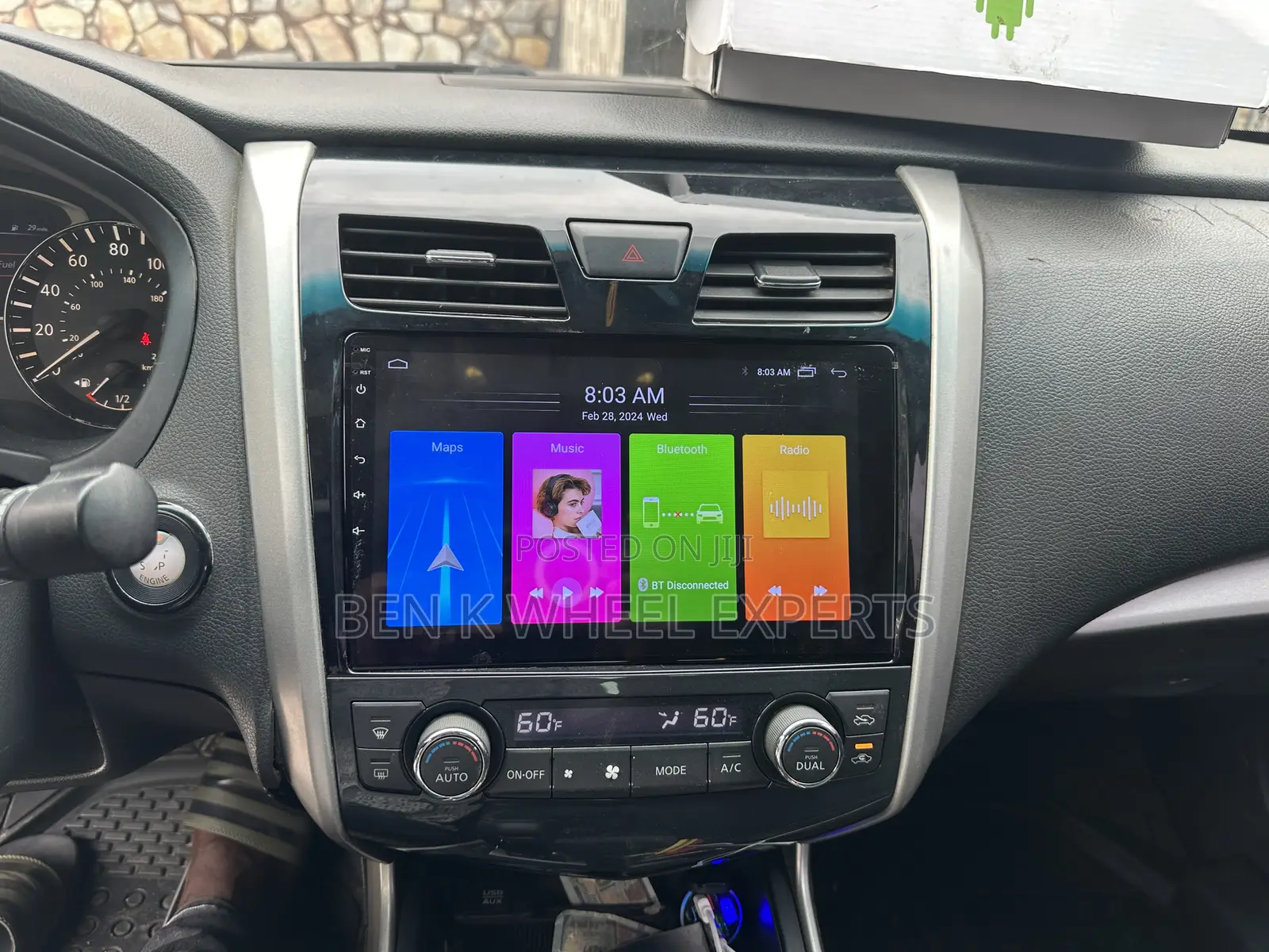 Nissan Altima Android Screen