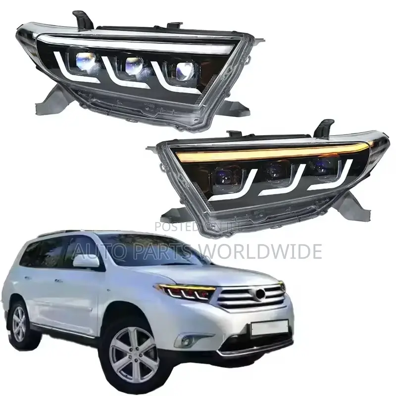 Toyota Highlander Headlights Led 2012-2014