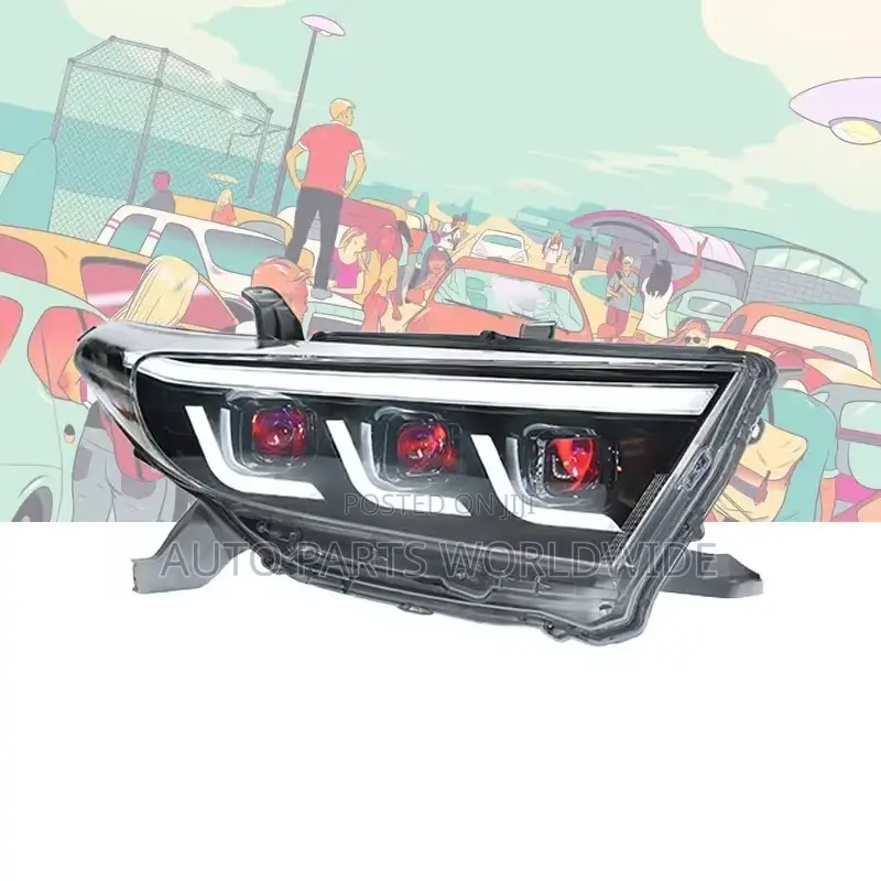 Toyota Highlander Headlights Led 2012-2014