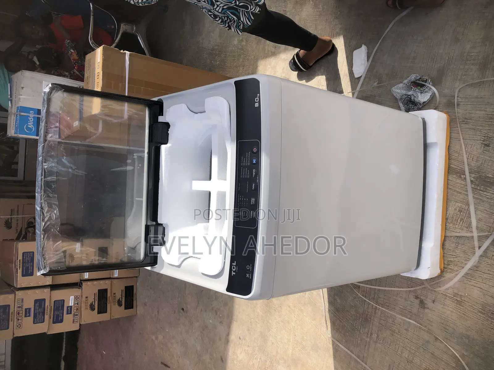 TCL 9kg Washing Machine Full Automatic Top Load Brand New