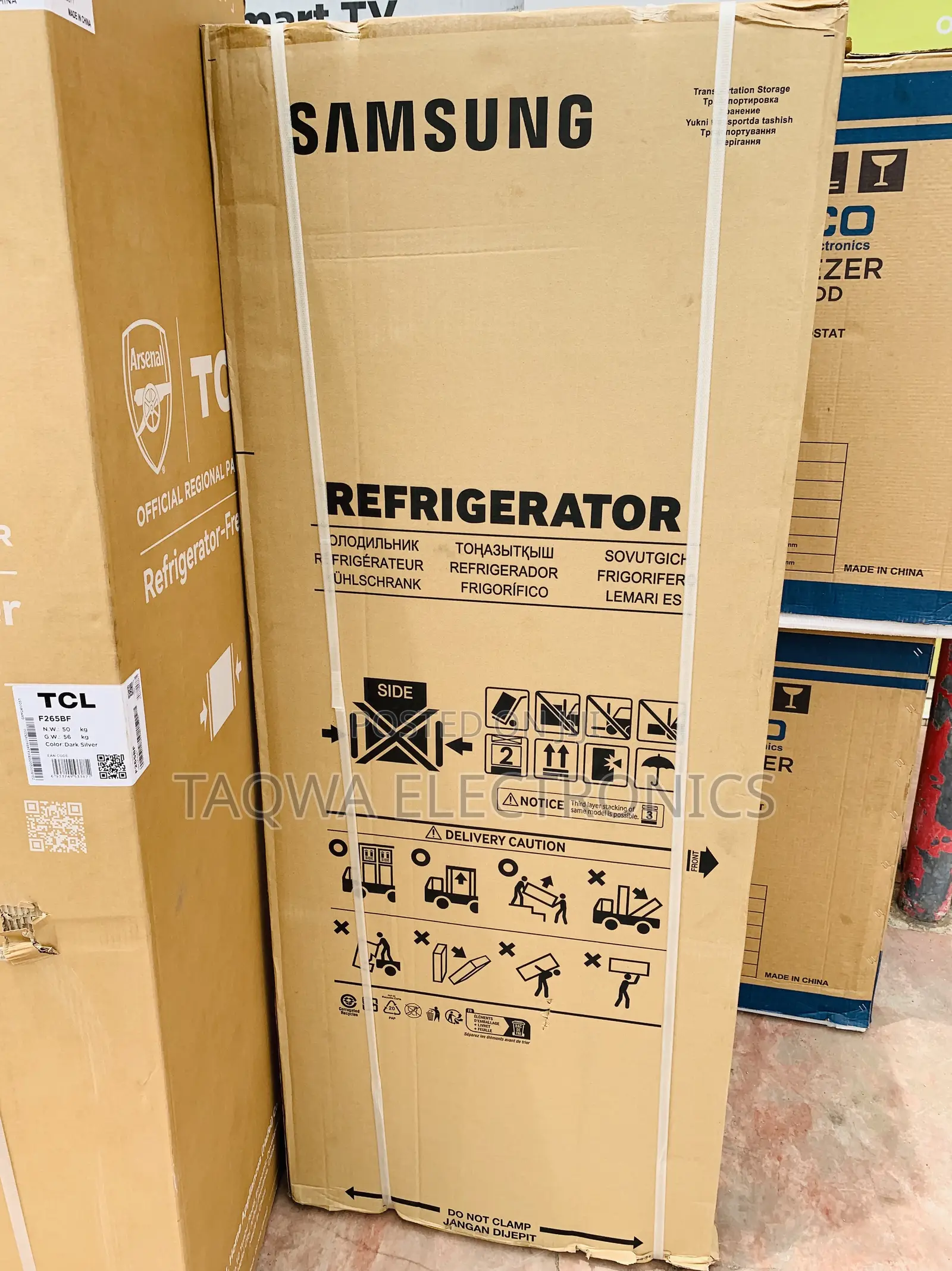 Top Freezer Samsung 256l Fridge