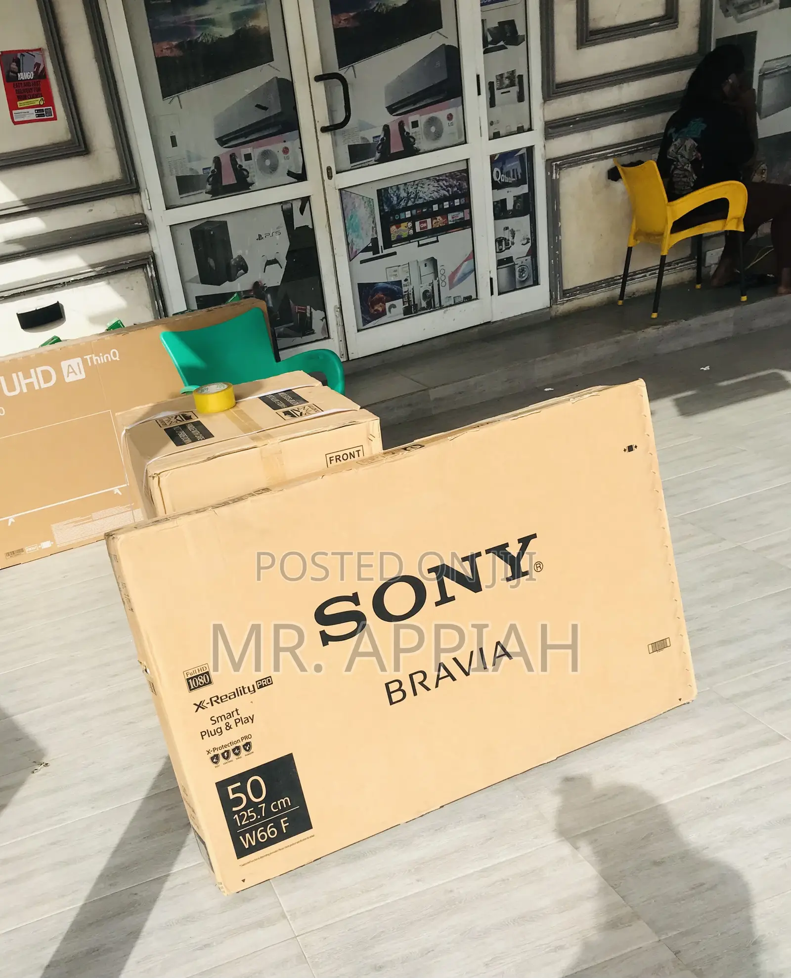 Get Premium Sony 50w660f 50” Android Television.