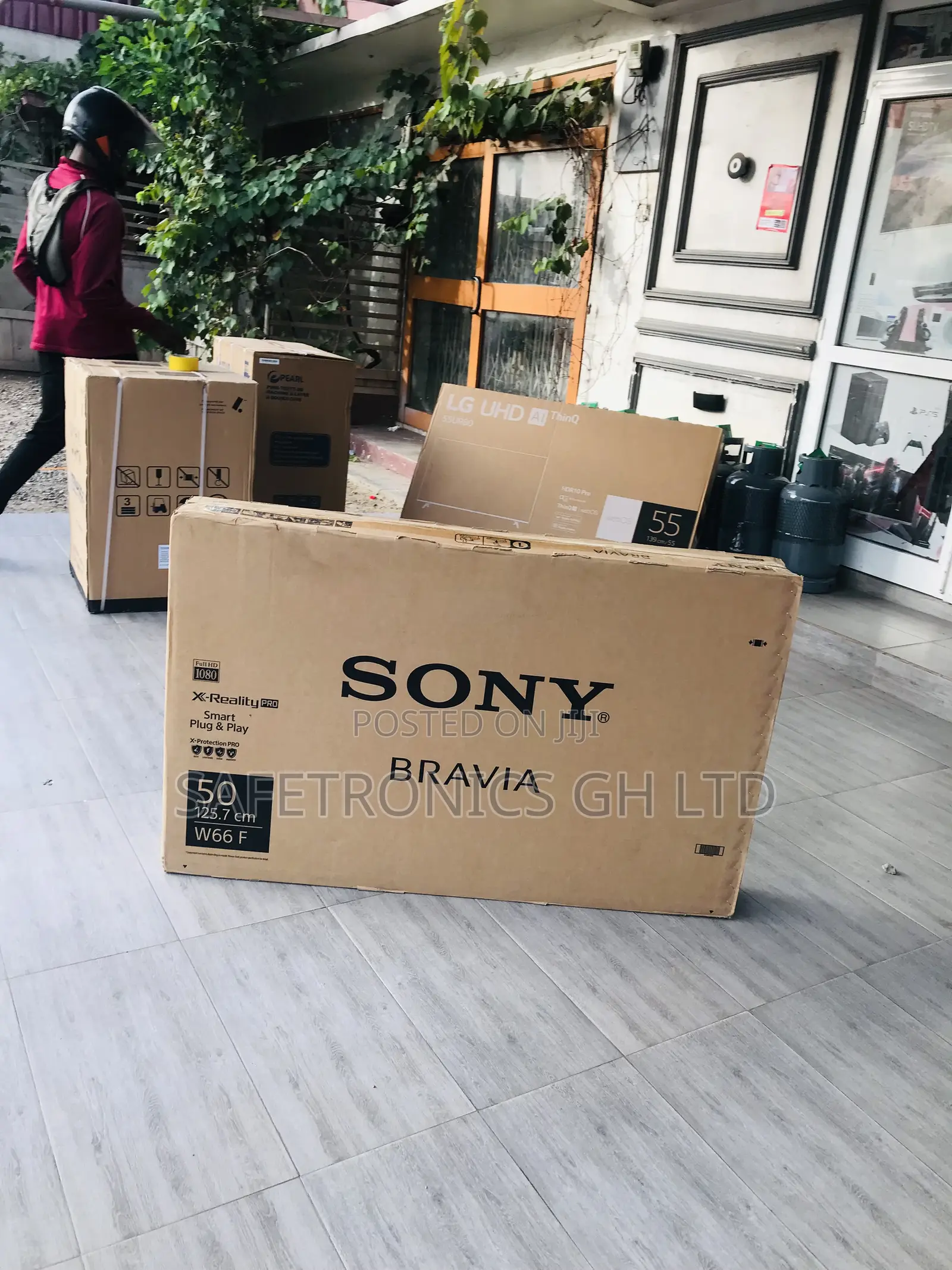 50 Inch Crystal Android Smart Led Sony Black Tv