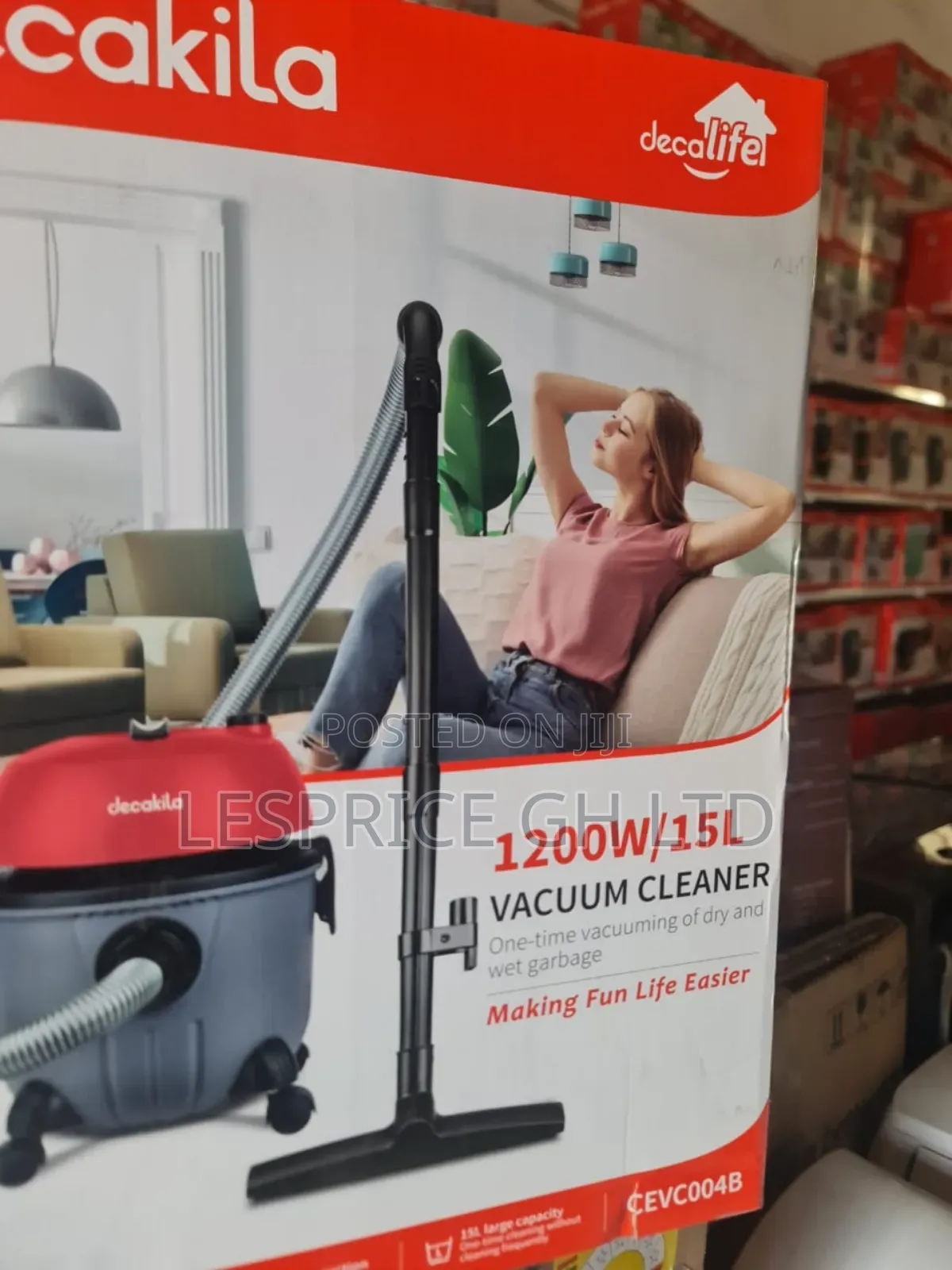 Decakila 15l Vacuum - Clean Smarter