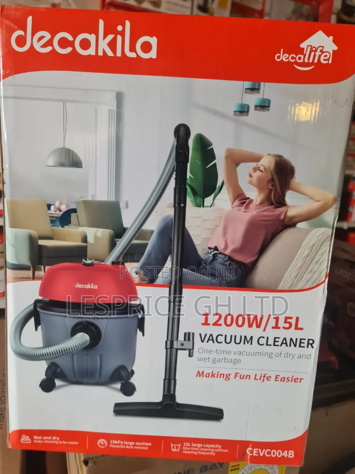 Decakila Vacuum Cleaner - Spotless Floors