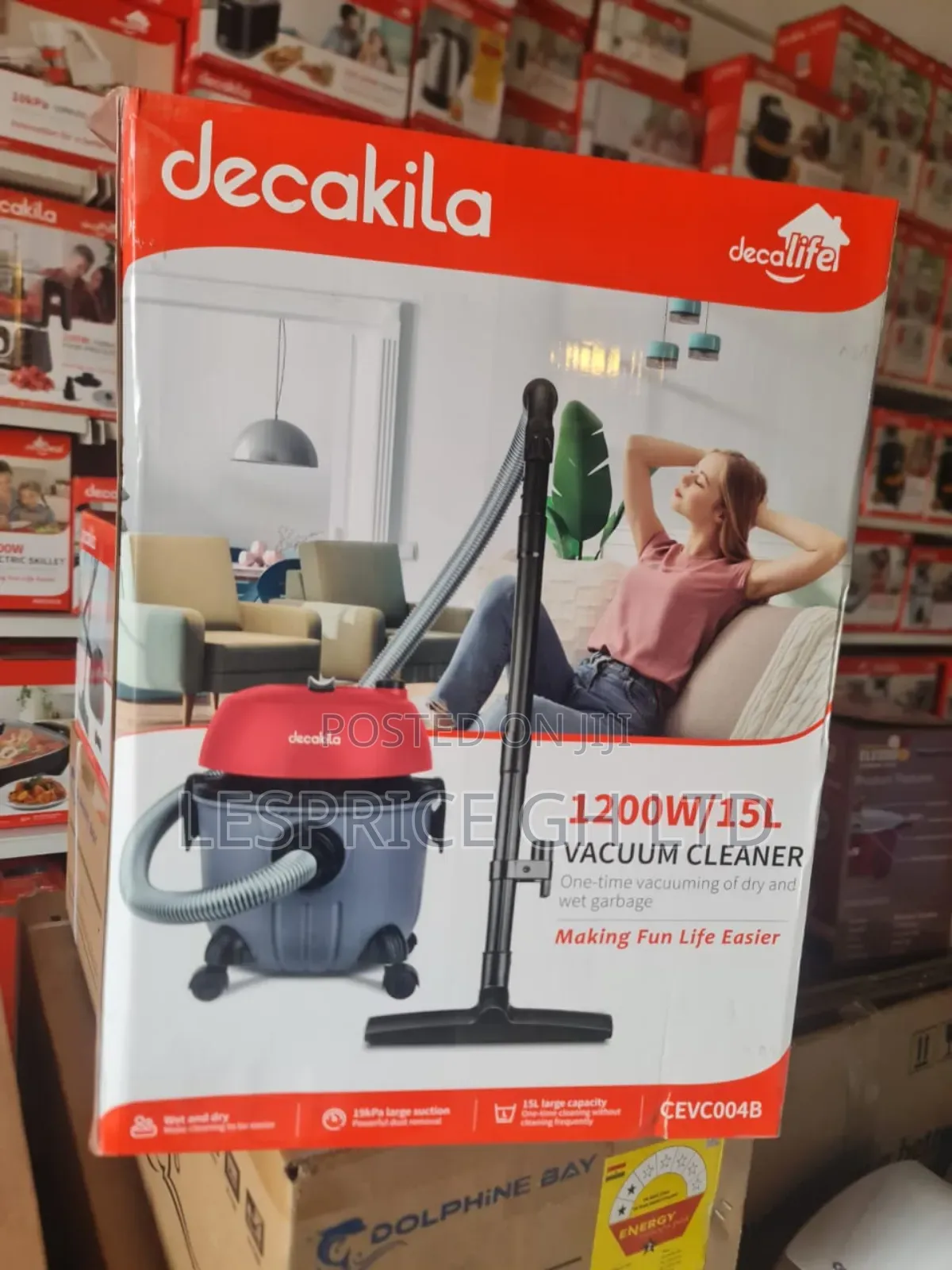 Tough Decakila 15l Vacuum Cleaner