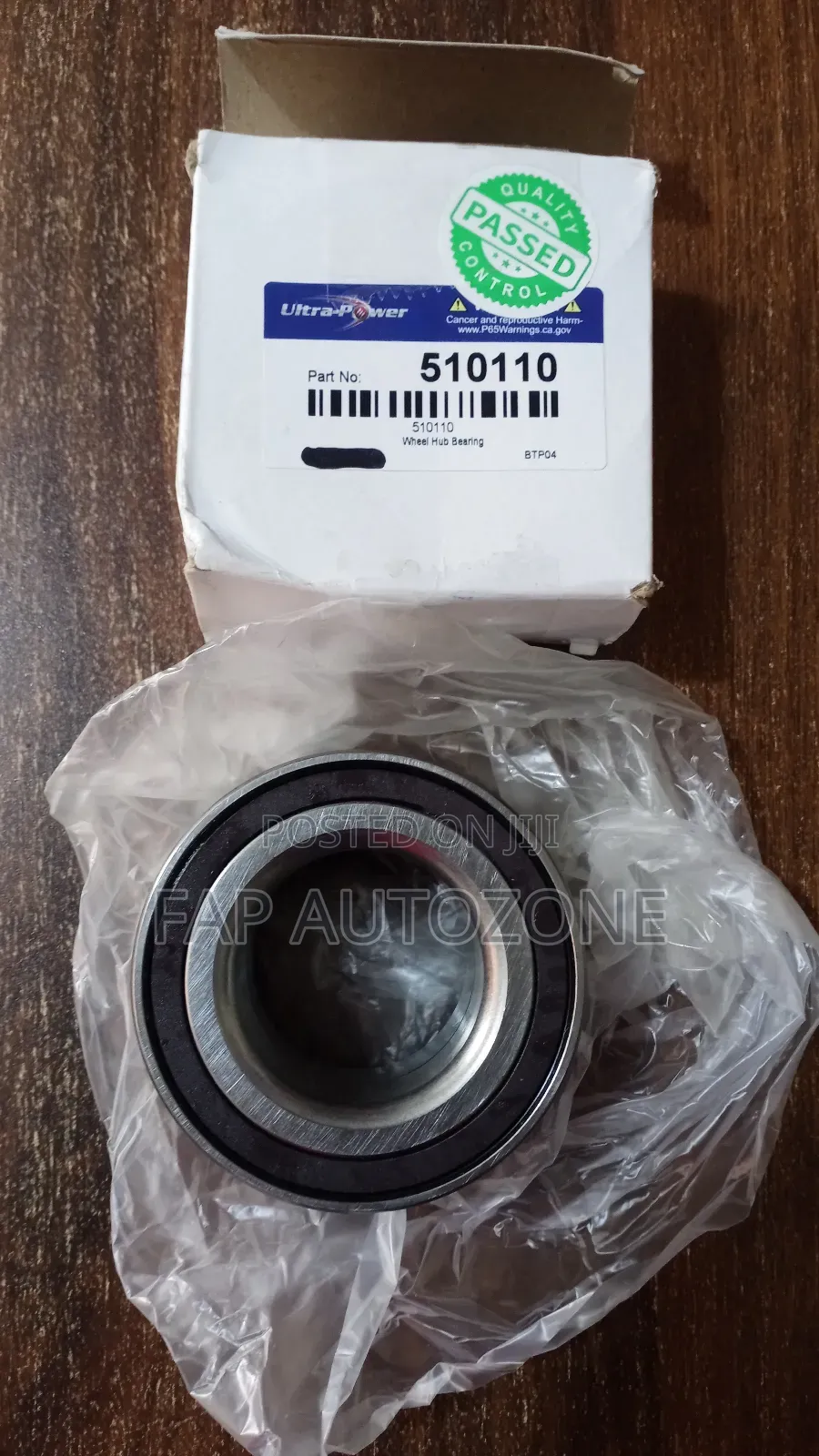 10360. Original Ultra Power Wheel Bearing Imported From Usa