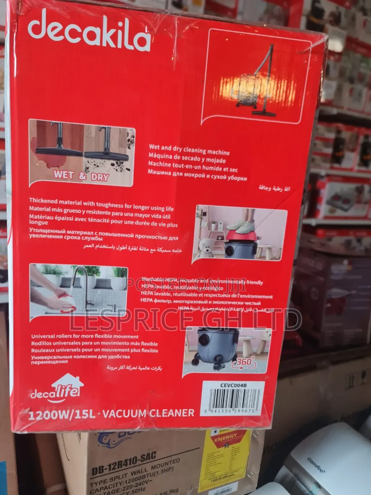 Vast 15l Vacuum Cleaner: Effortless Cleaning