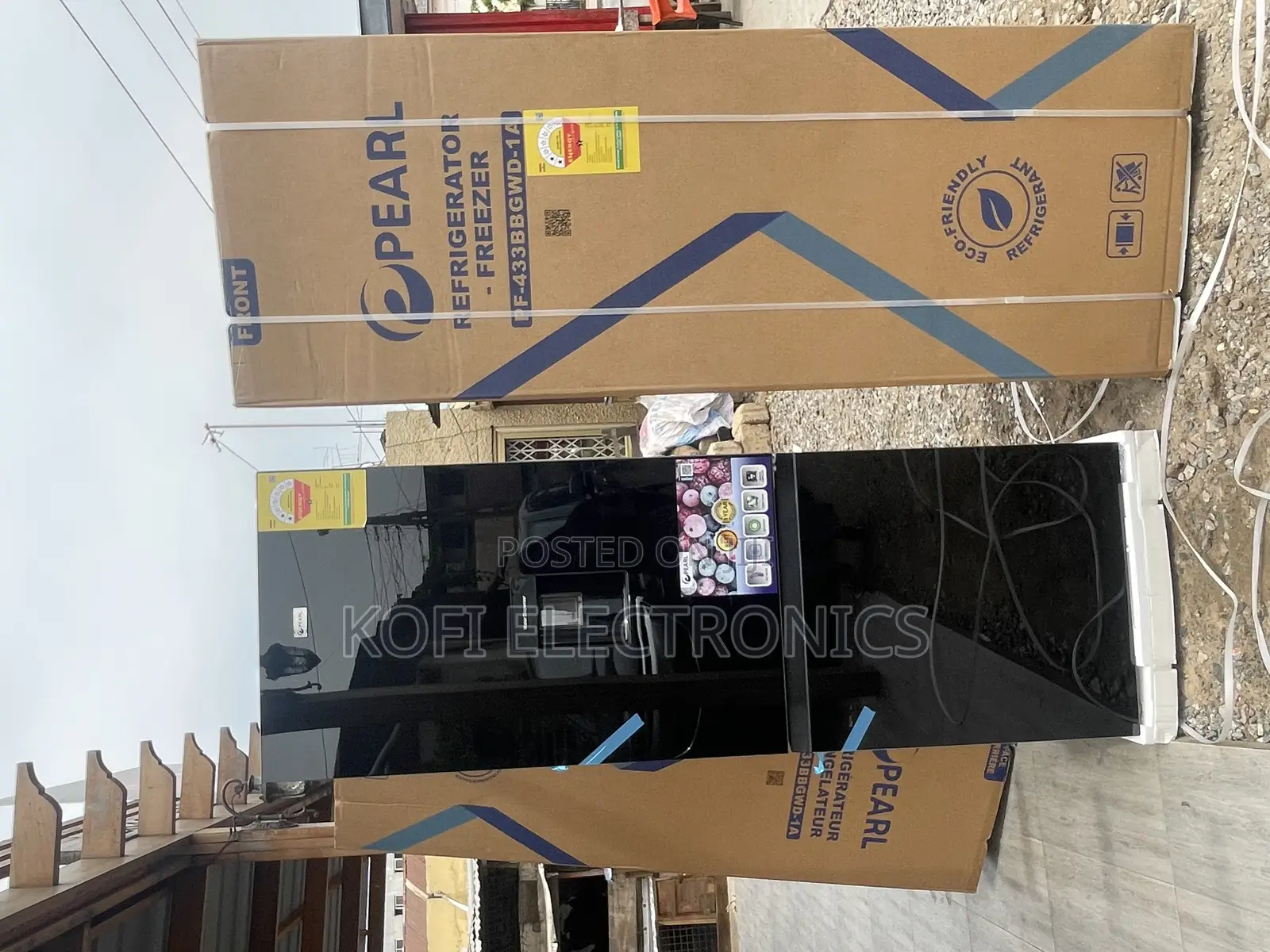 {Transparent Drawers} Pearl 309ltr Double Door Fridge